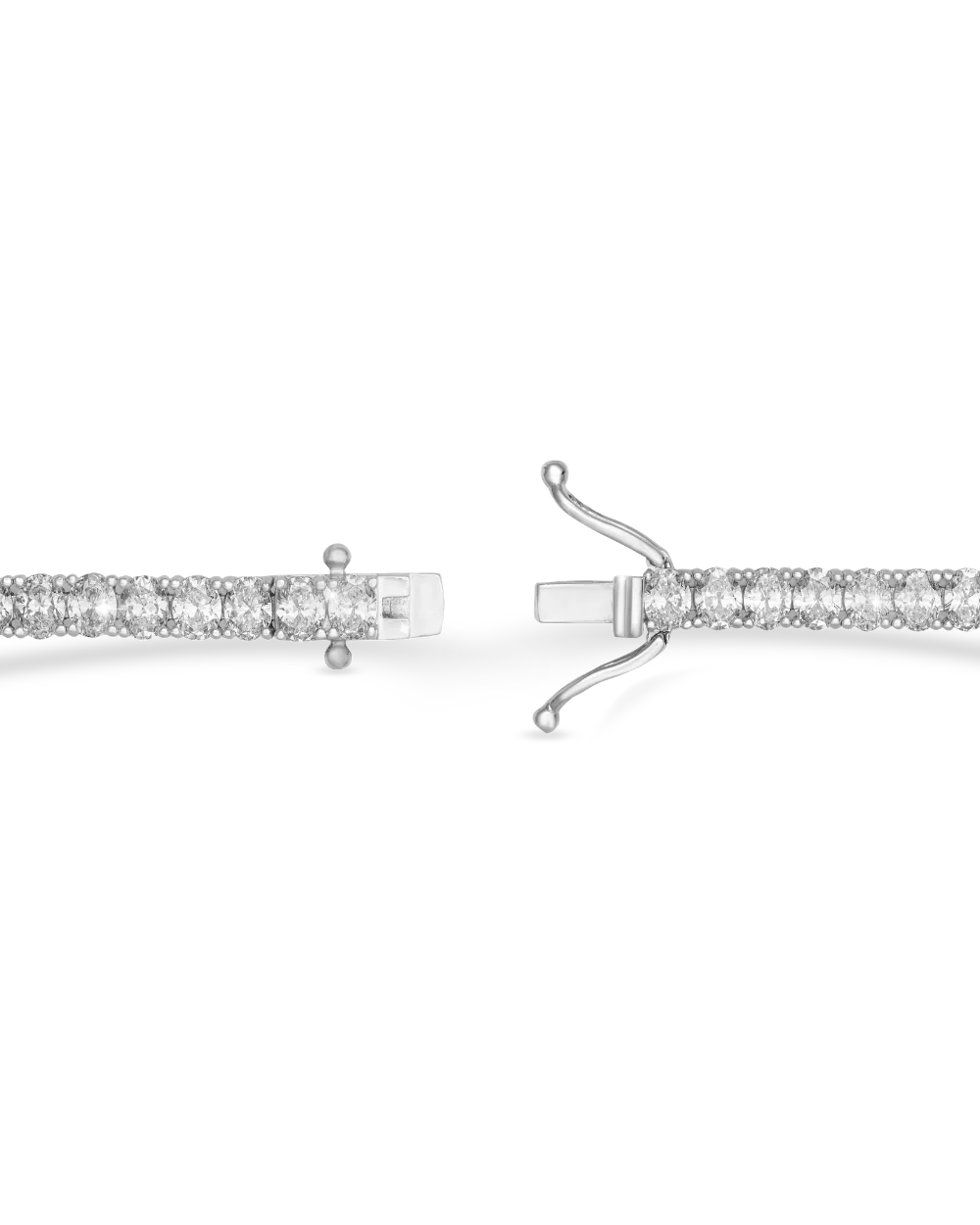 9.48ct Oval Diamond Tennis Bracelet - Image 2