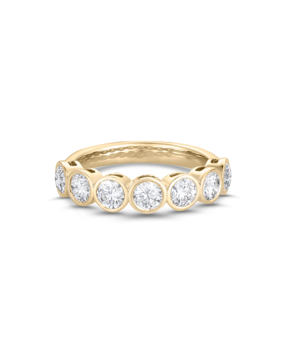 Arissa Round Bezel Diamond Ring