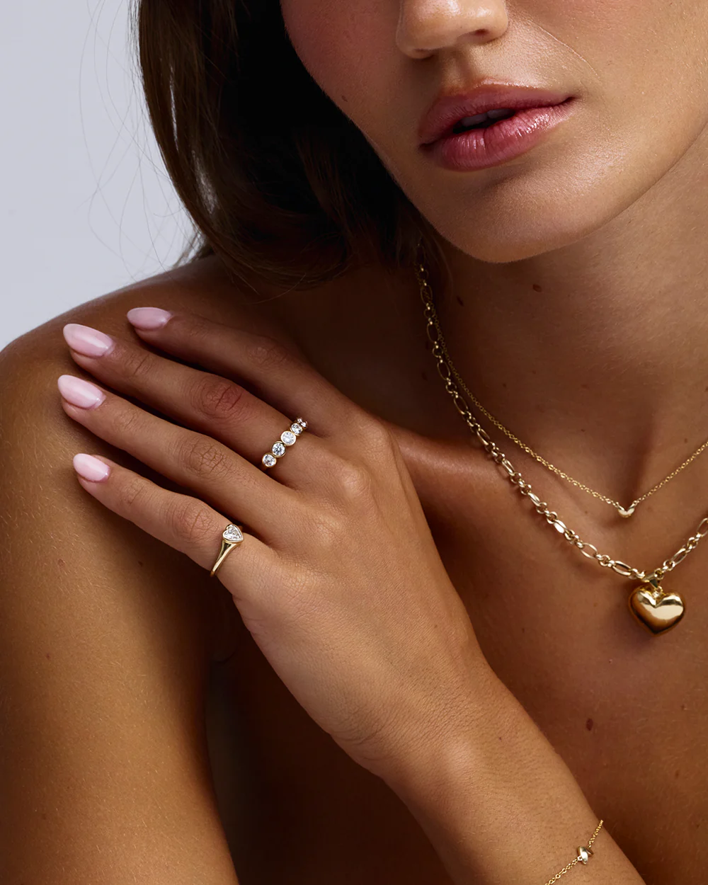 Arissa Round Bezel Diamond Ring - Image 2