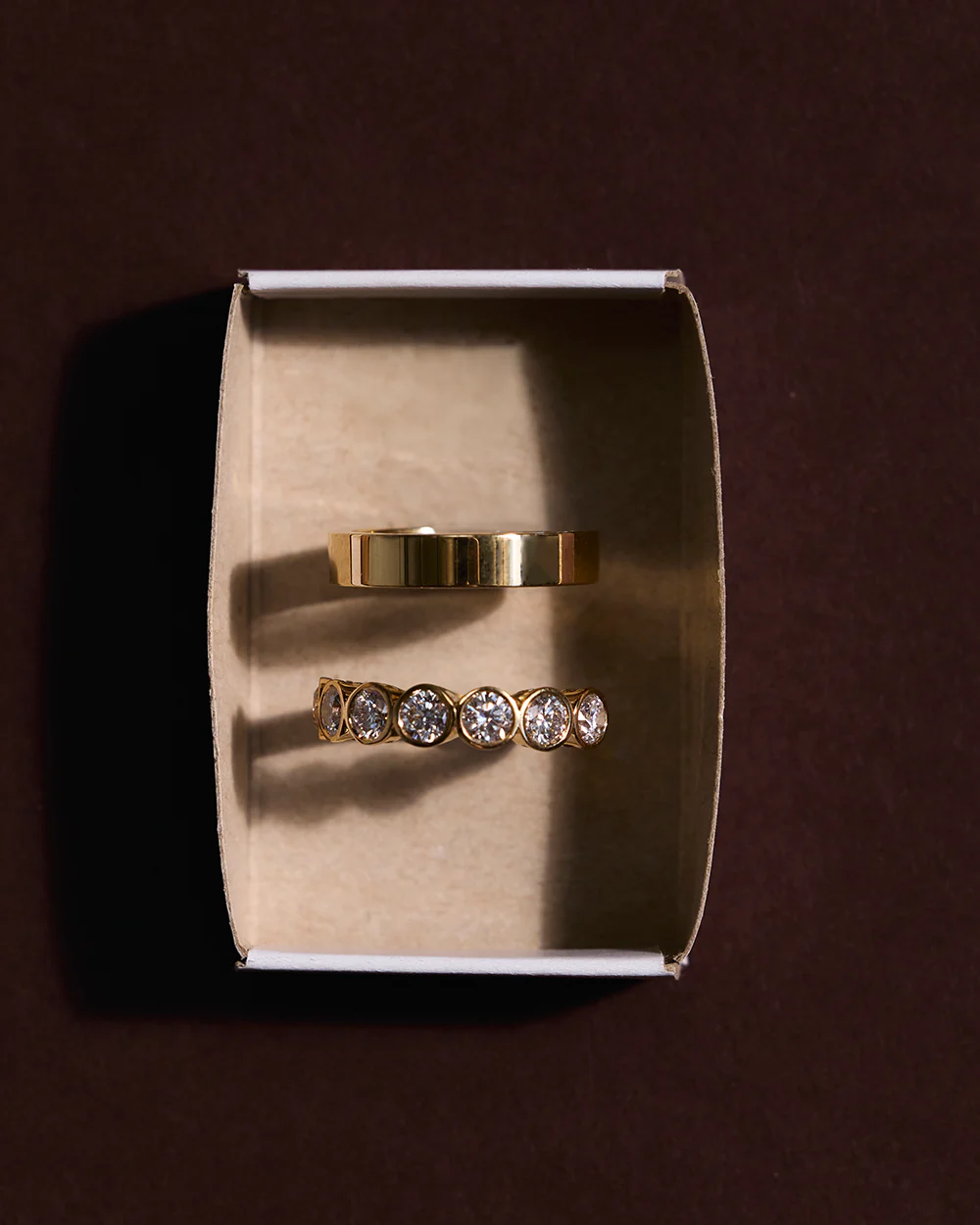 Arissa Round Bezel Diamond Ring - Image 3