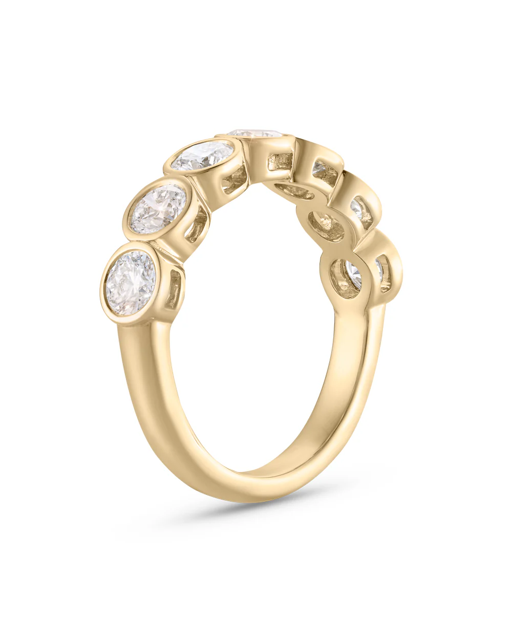 Arissa Round Bezel Diamond Ring - Image 8