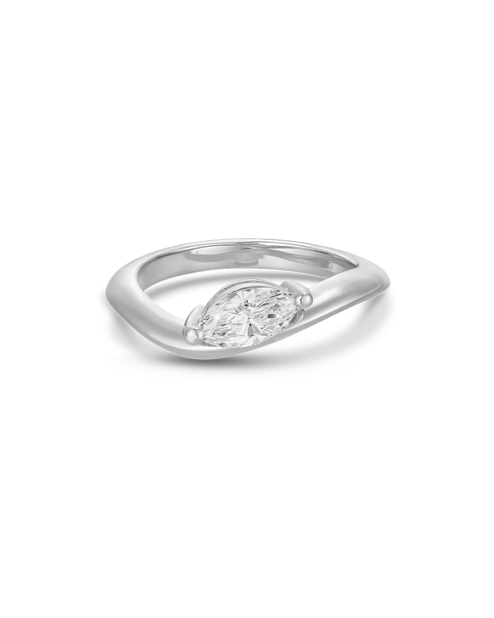 Astra Marquise Pinky Ring - Image 10