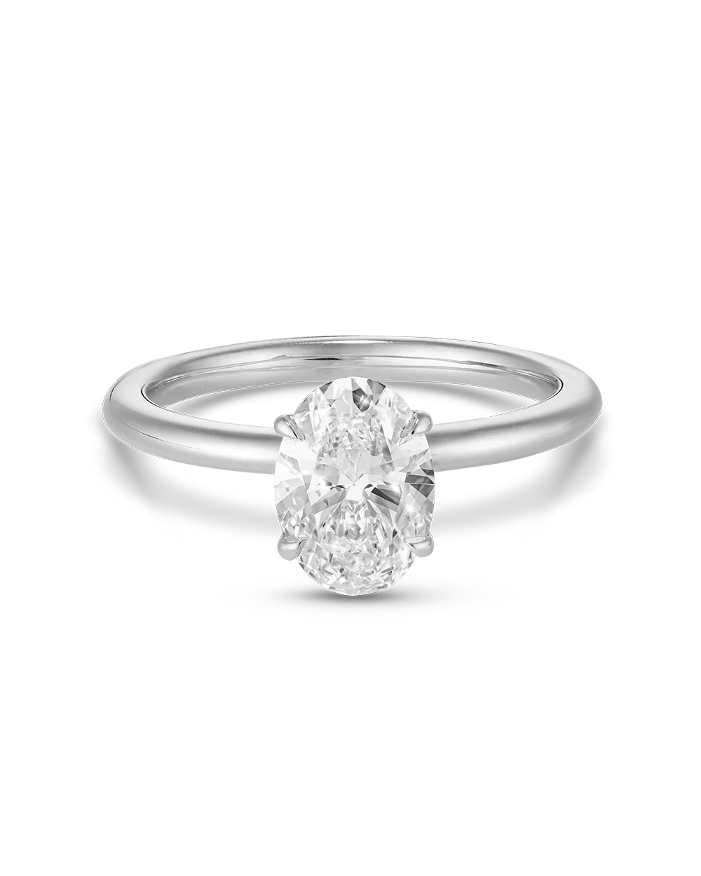 Grace 1.5ct Oval Diamond Engagement Ring