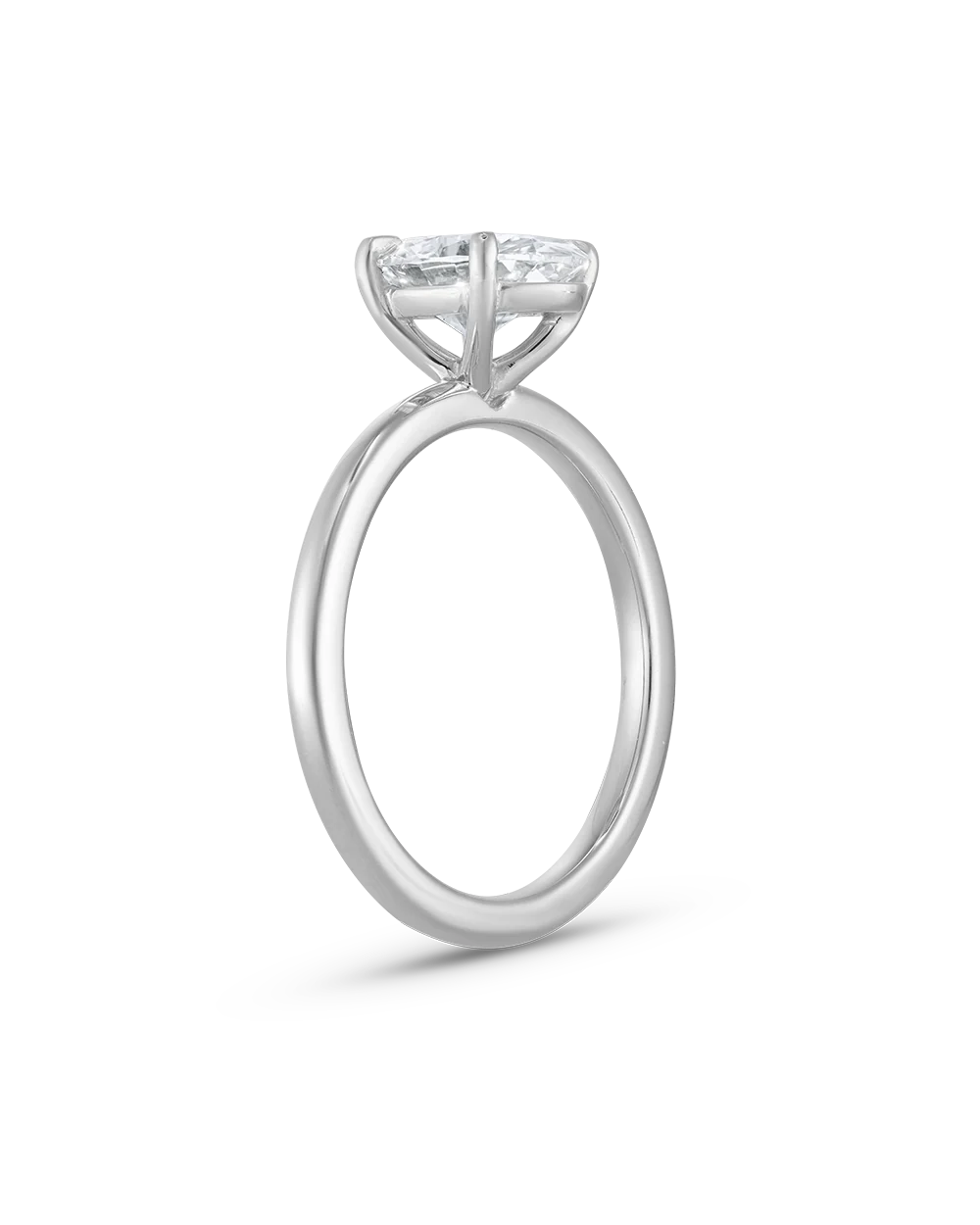 Grace 1.5ct Oval Diamond Engagement Ring - Image 3