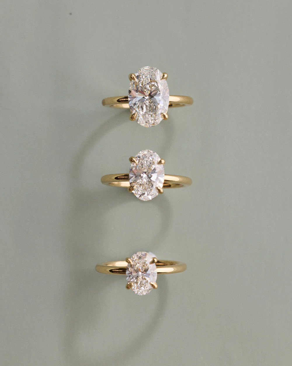 Grace 1.76ct Oval Diamond Engagement Ring - Image 5