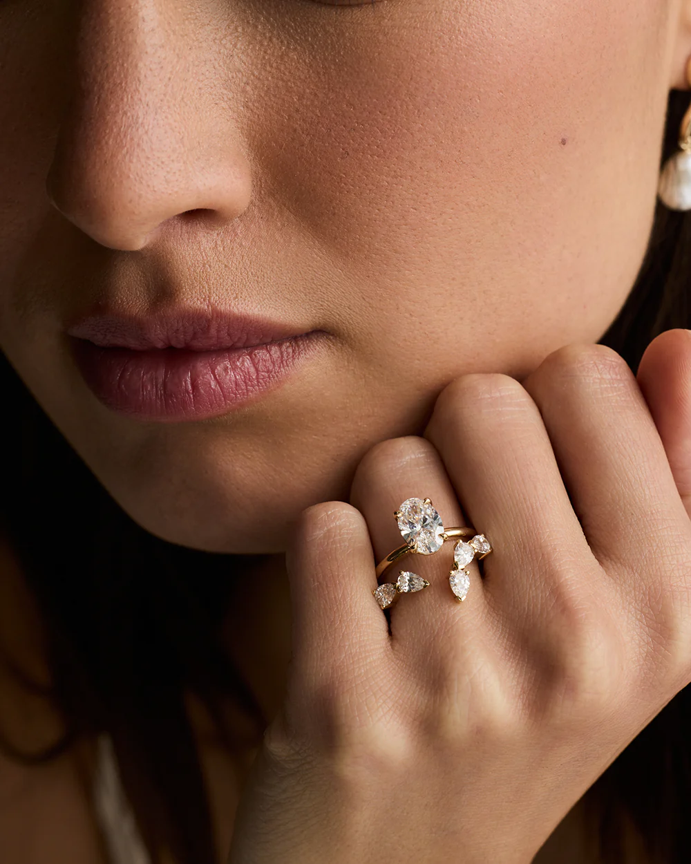 Grace 2.05ct Oval Diamond Solitaire Engagement Ring - Image 8