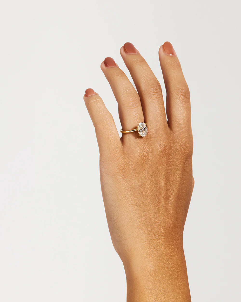 Grace 2.53ct Oval Diamond Solitaire Engagement Ring - Image 8