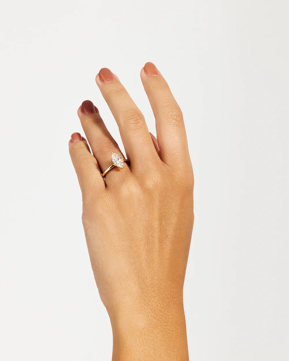 Monique 1.50ct Marquise Diamond Solitaire Engagement Ring - Image 5