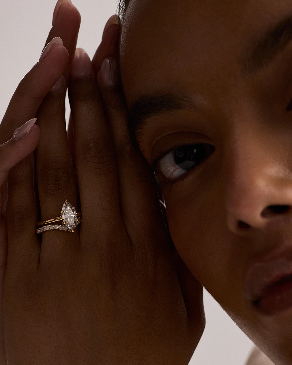 Monique 1.50ct Marquise Diamond Solitaire Engagement Ring - Image 6