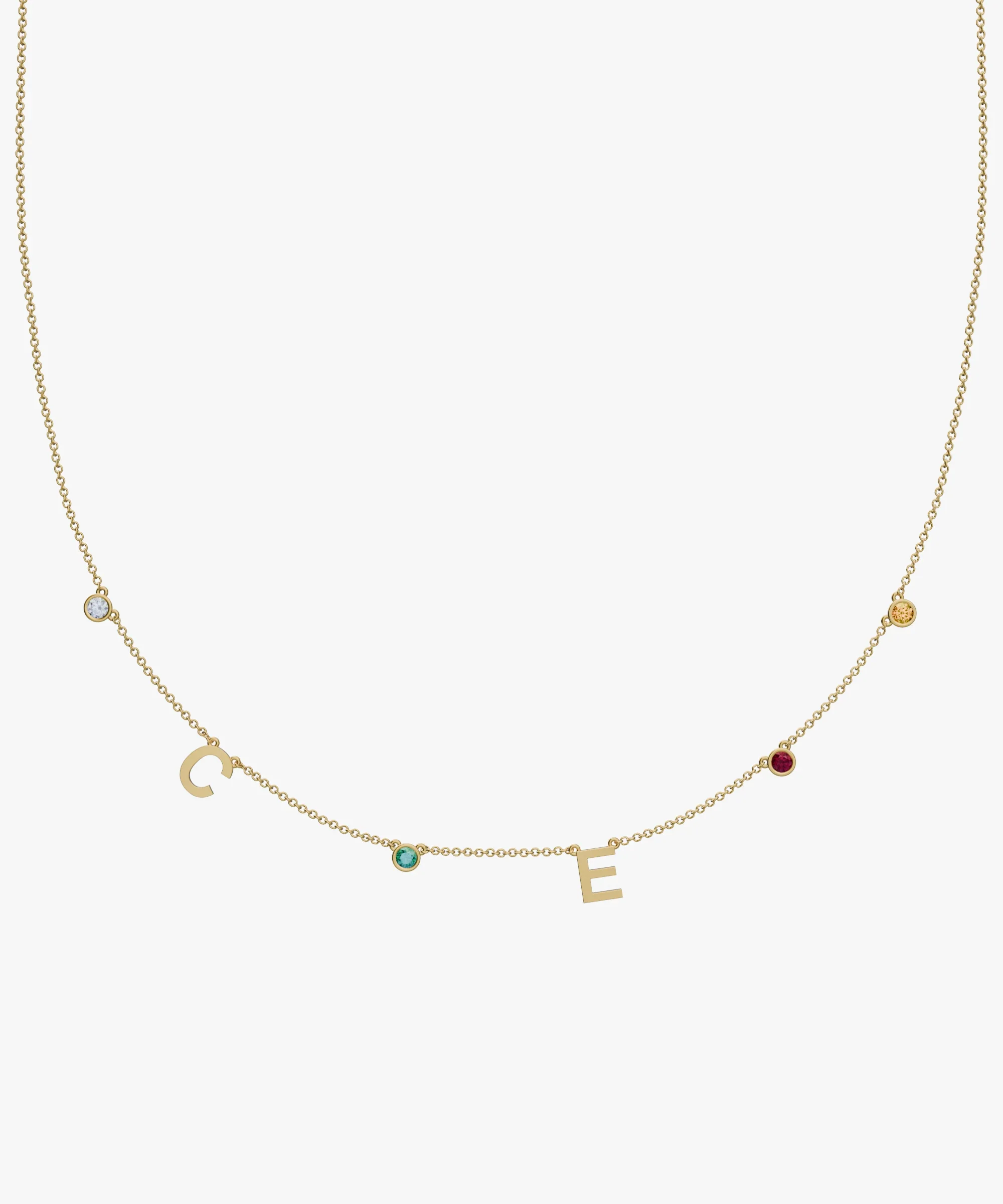 Personalised Charm Necklace