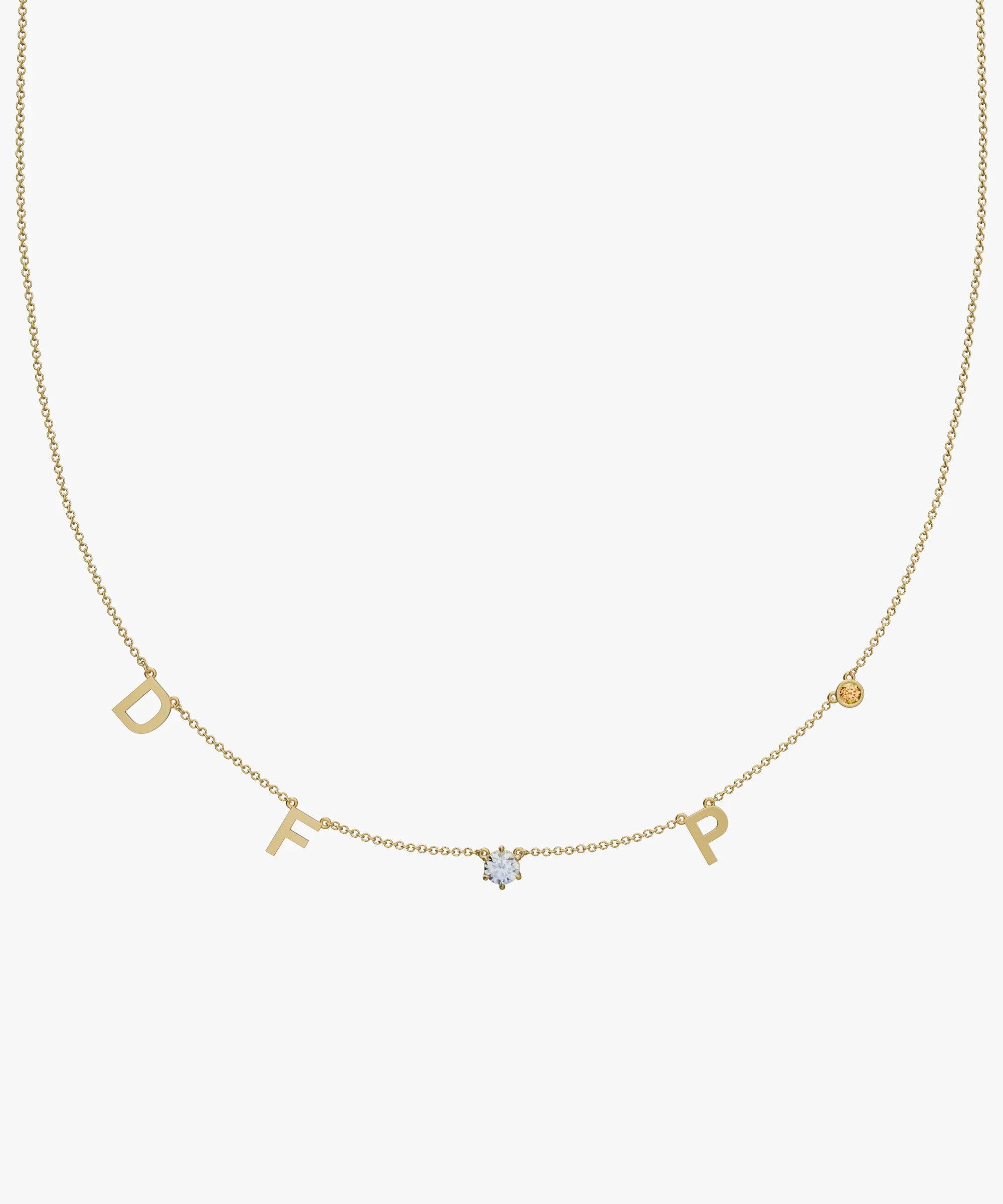 Personalised Charm Necklace