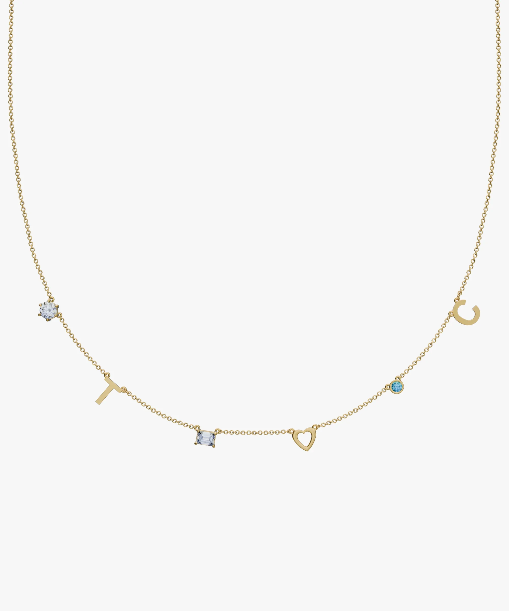 Personalised Charm Necklace