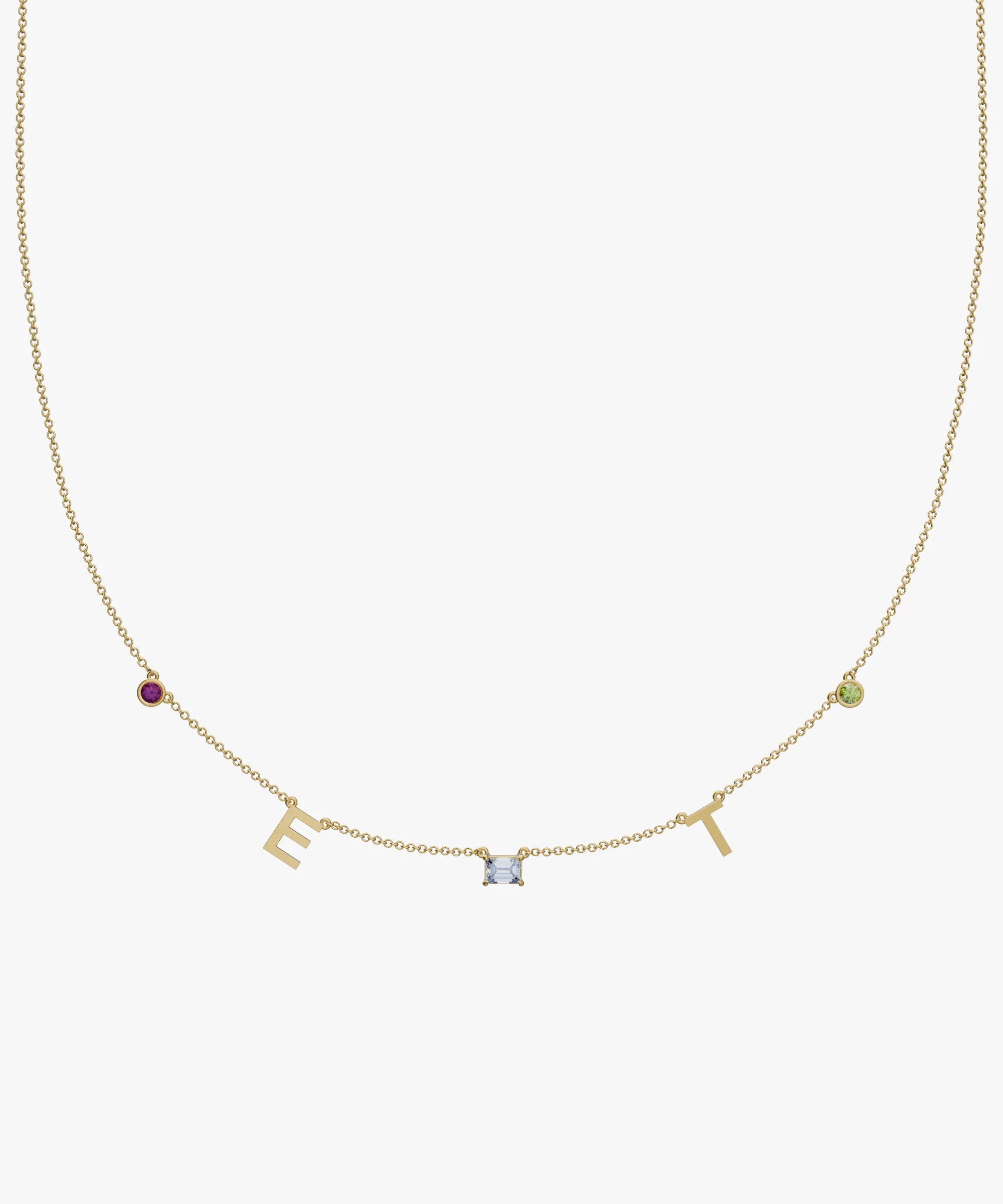Personalised Charm Necklace
