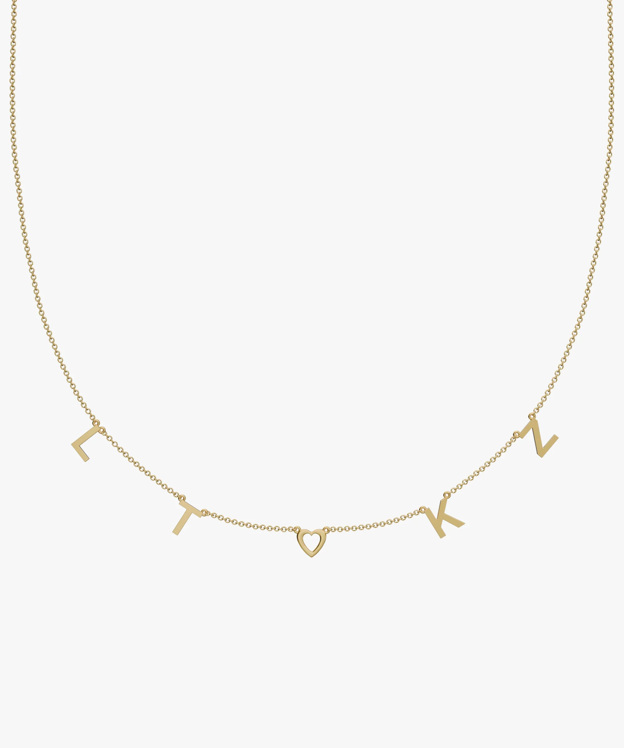 Personalised Charm Necklace