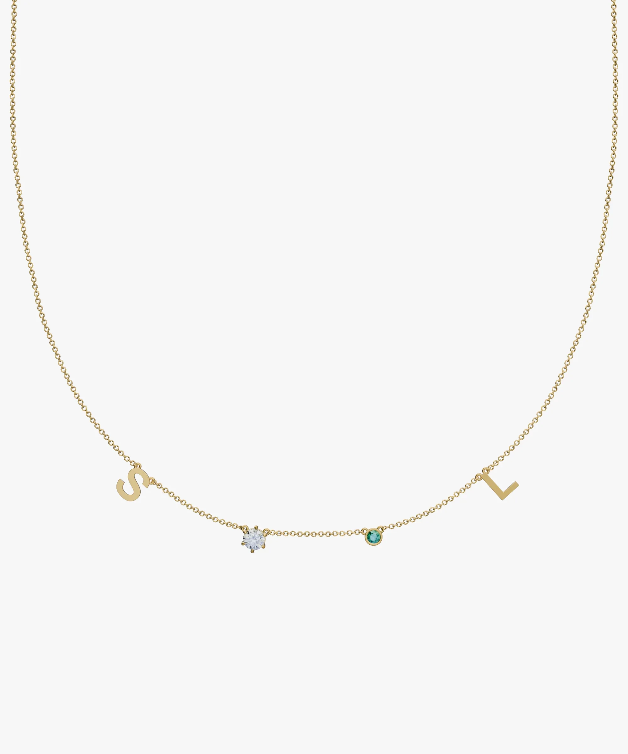 Personalised Charm Necklace