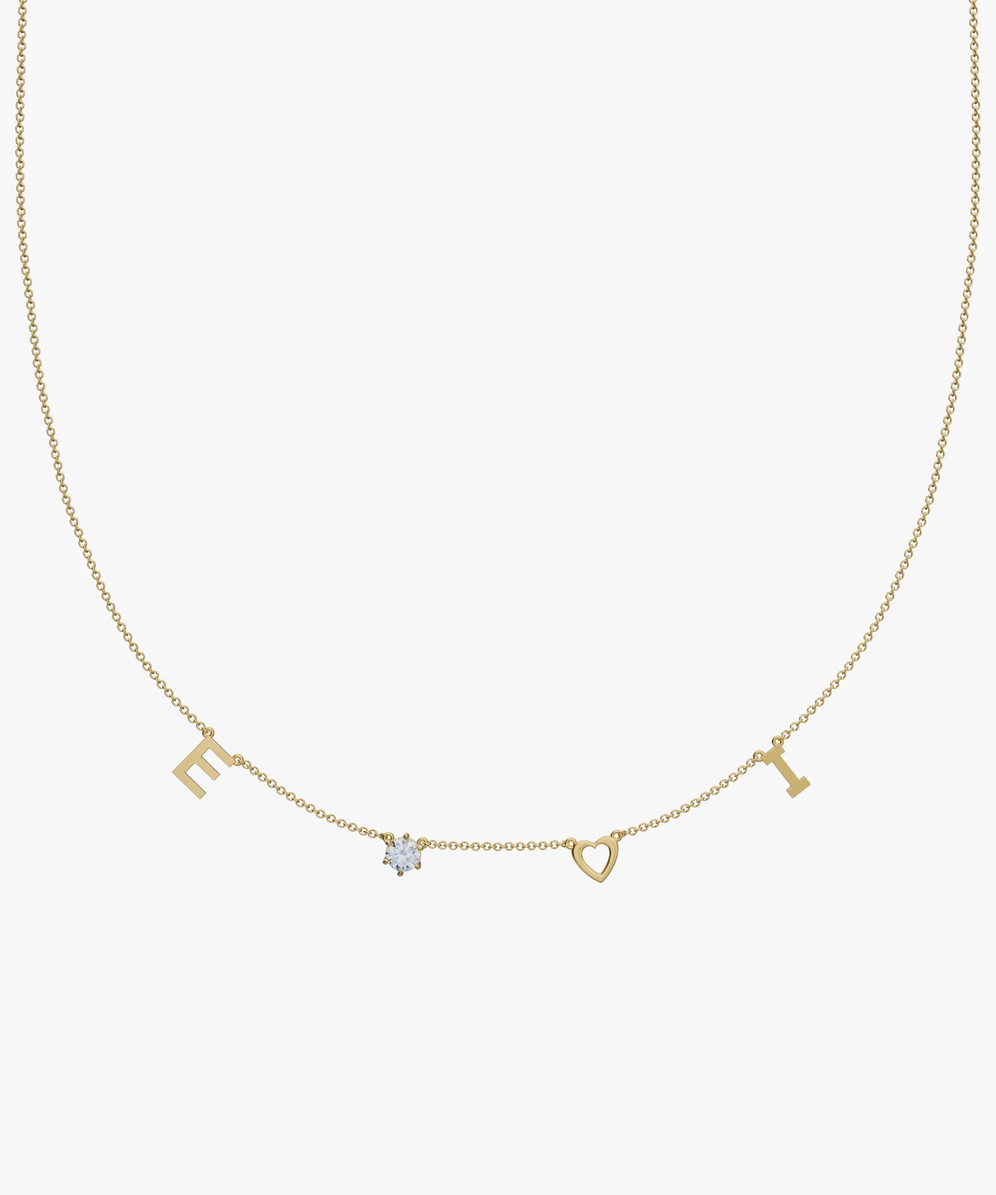 Personalised Charm Necklace
