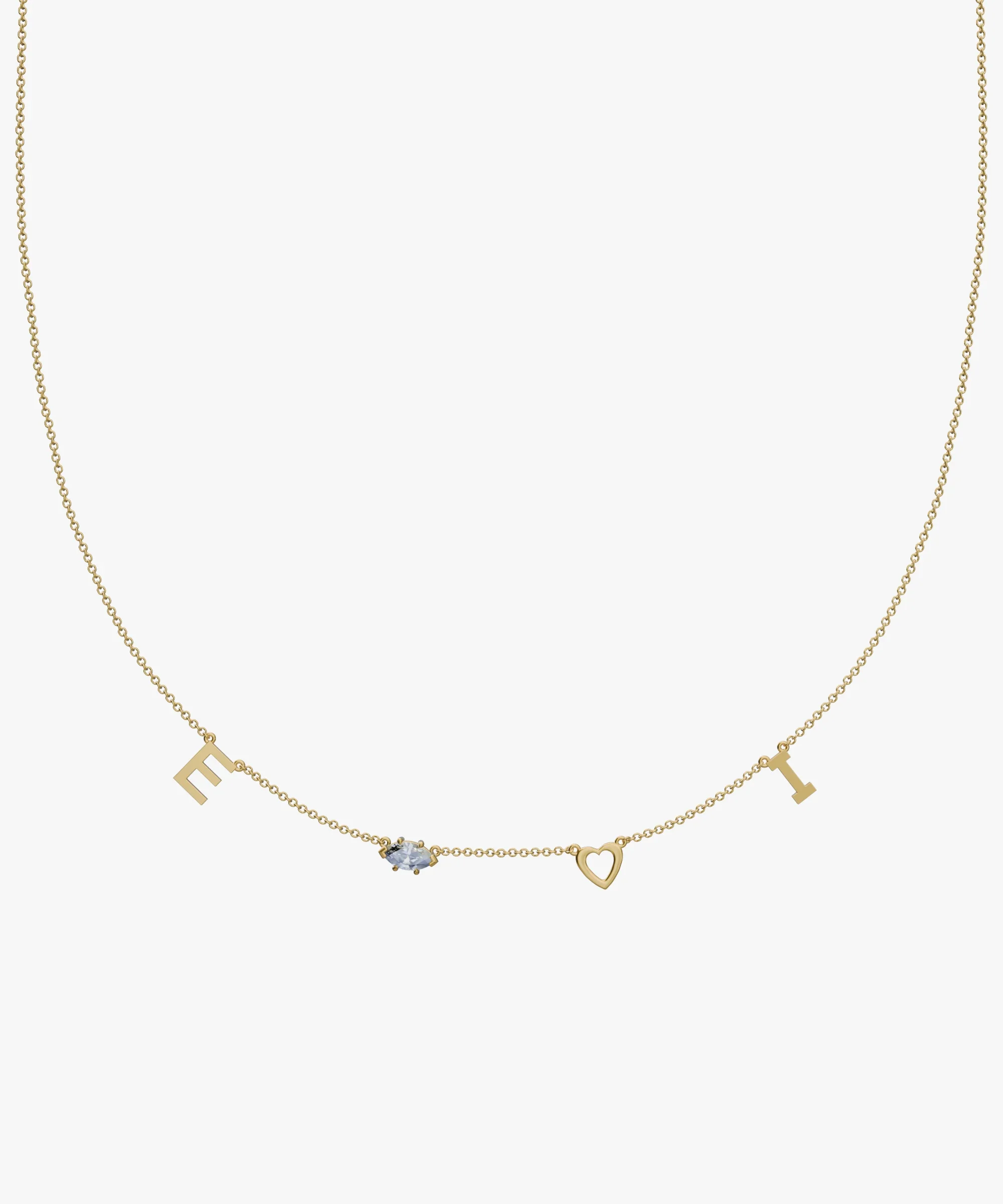 Personalised Charm Necklace