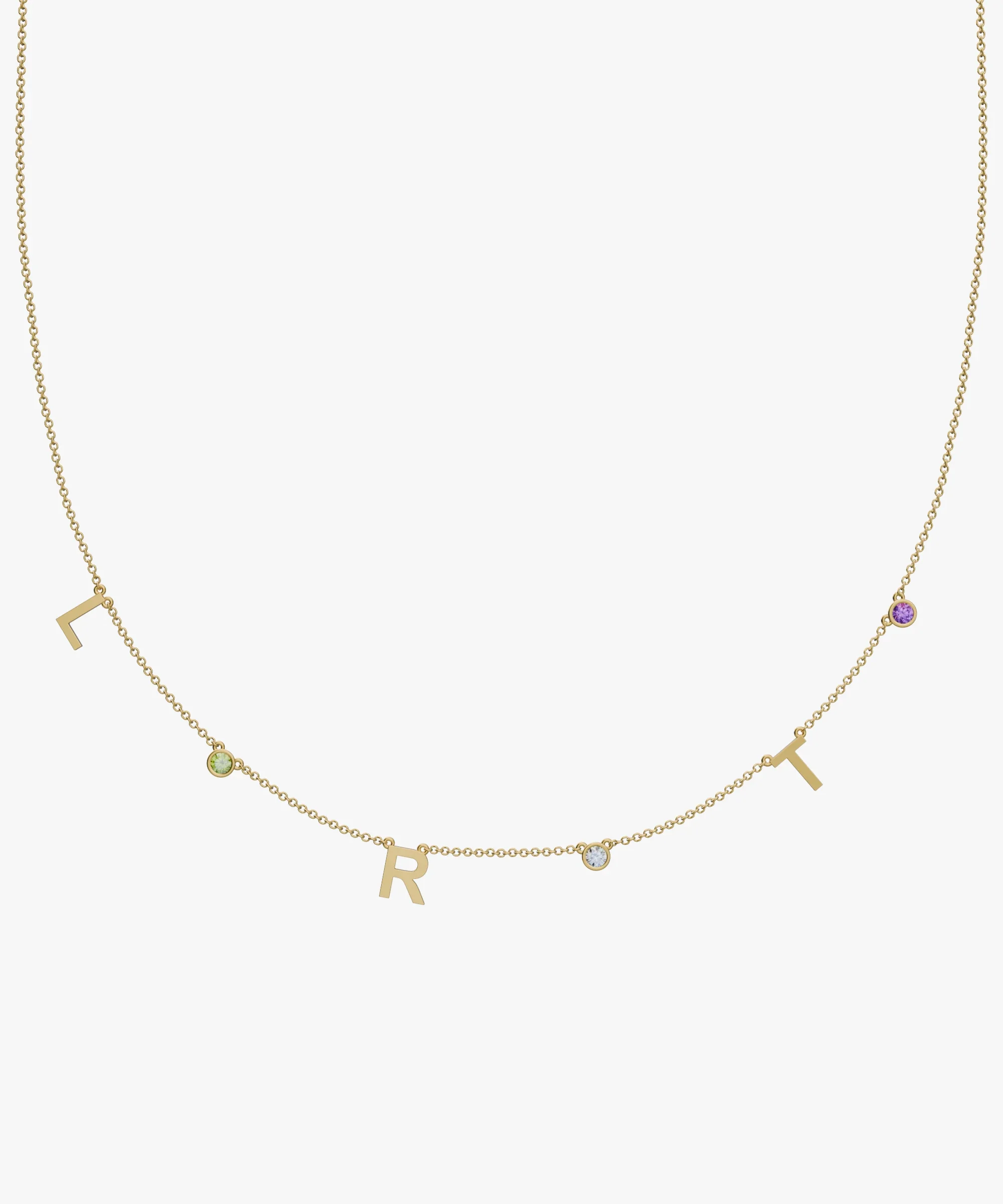 Personalised Charm Necklace