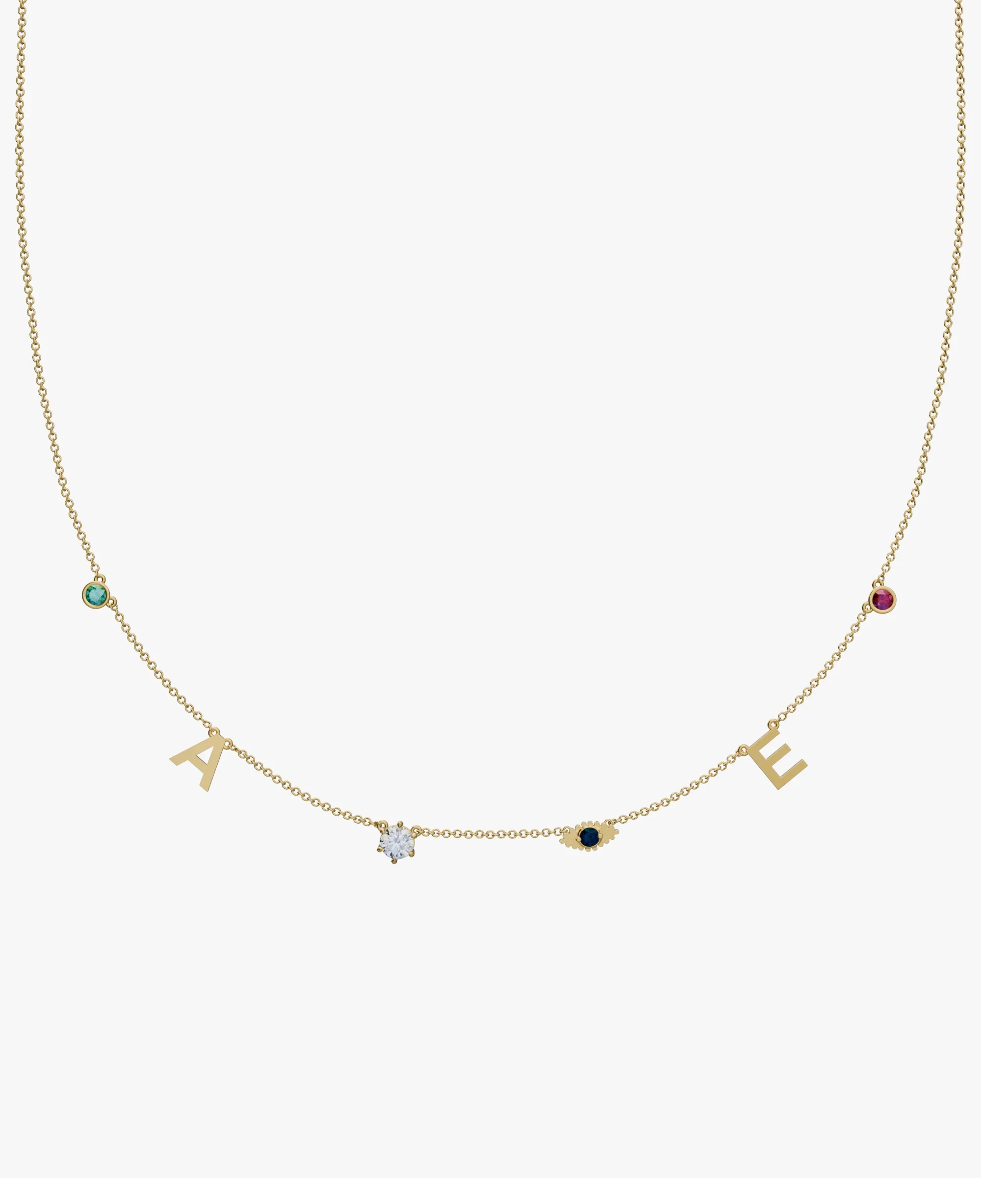 Personalised Charm Necklace