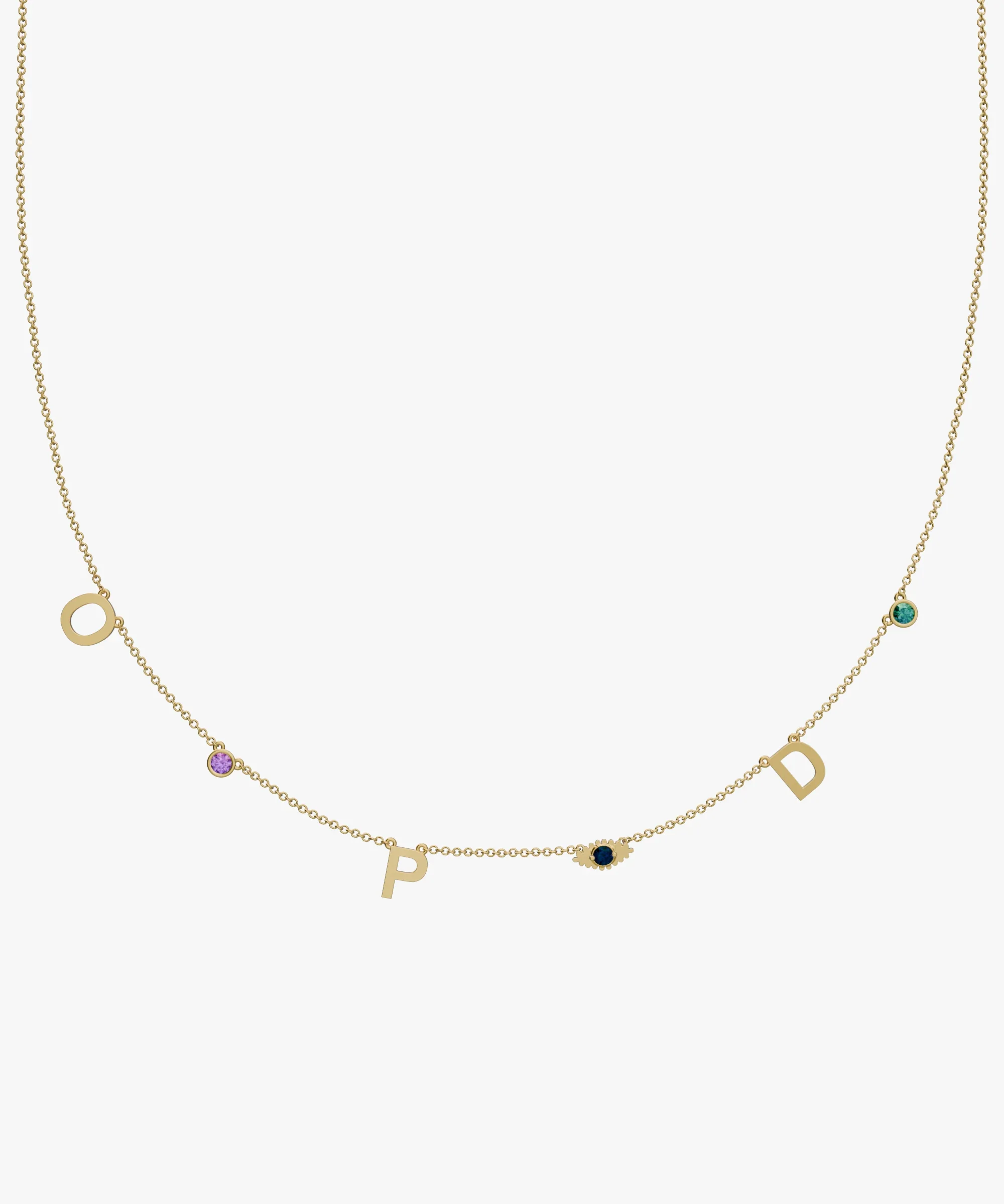 Personalised Charm Necklace