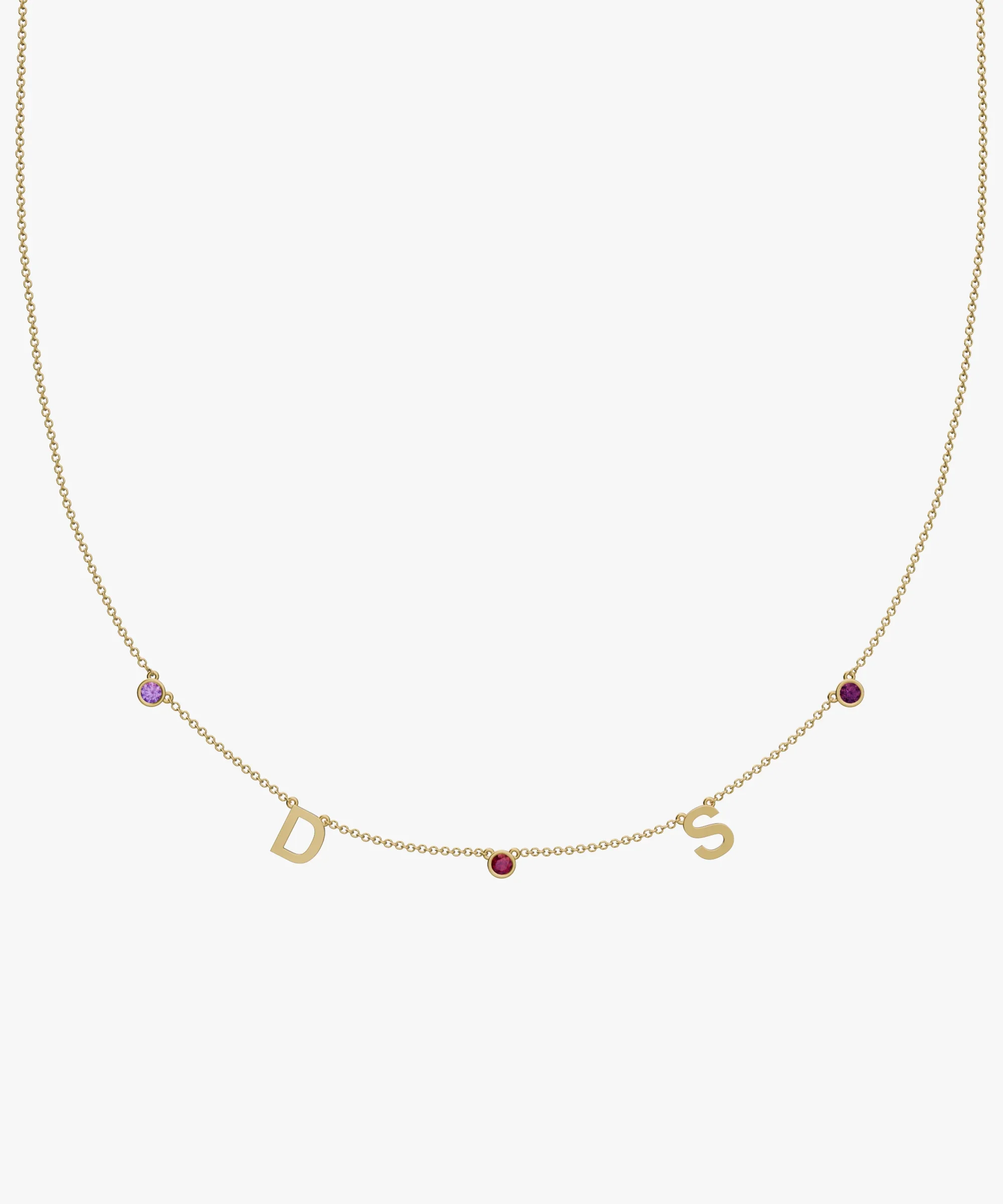 Personalised Charm Necklace