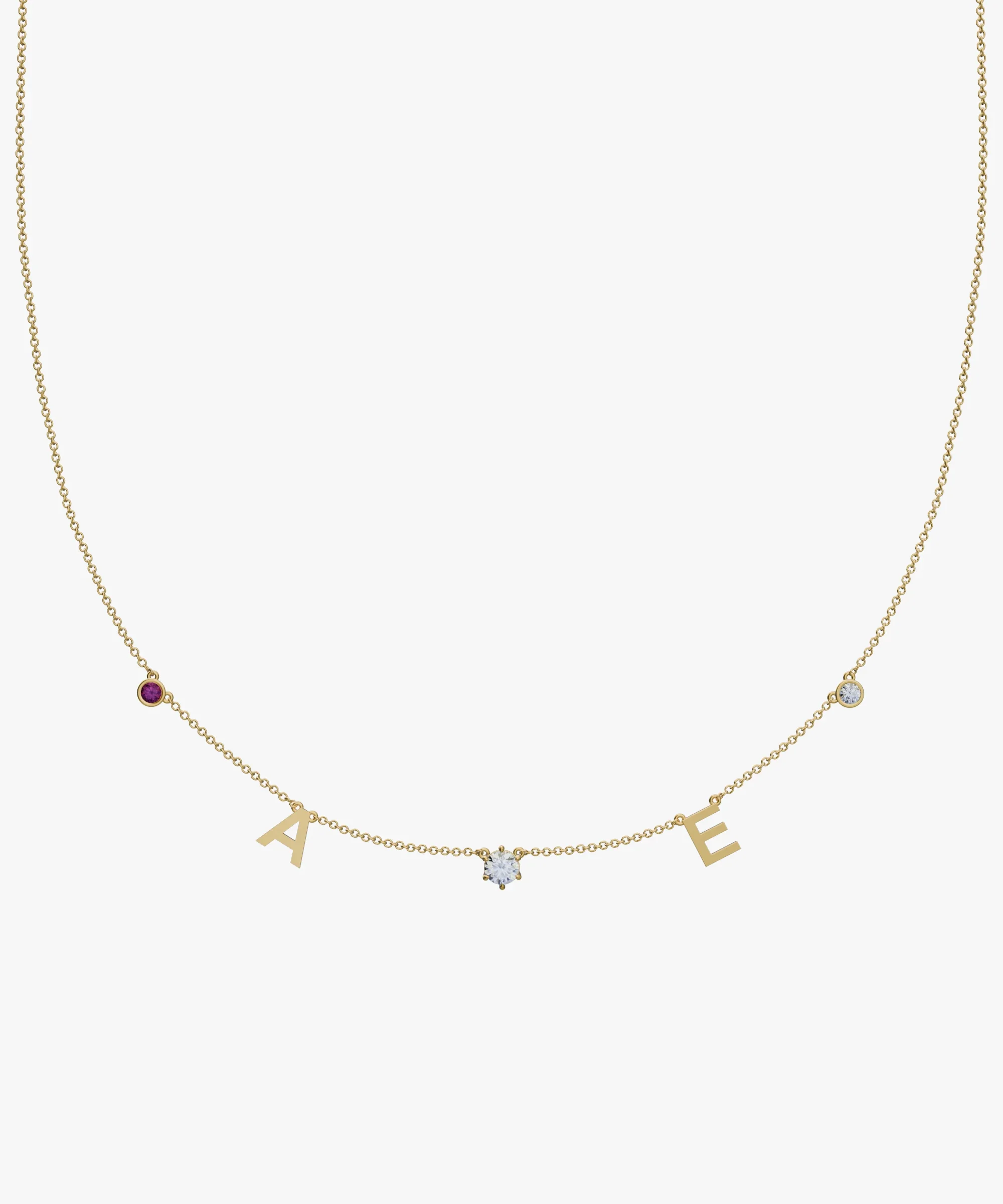 Personalised Charm Necklace