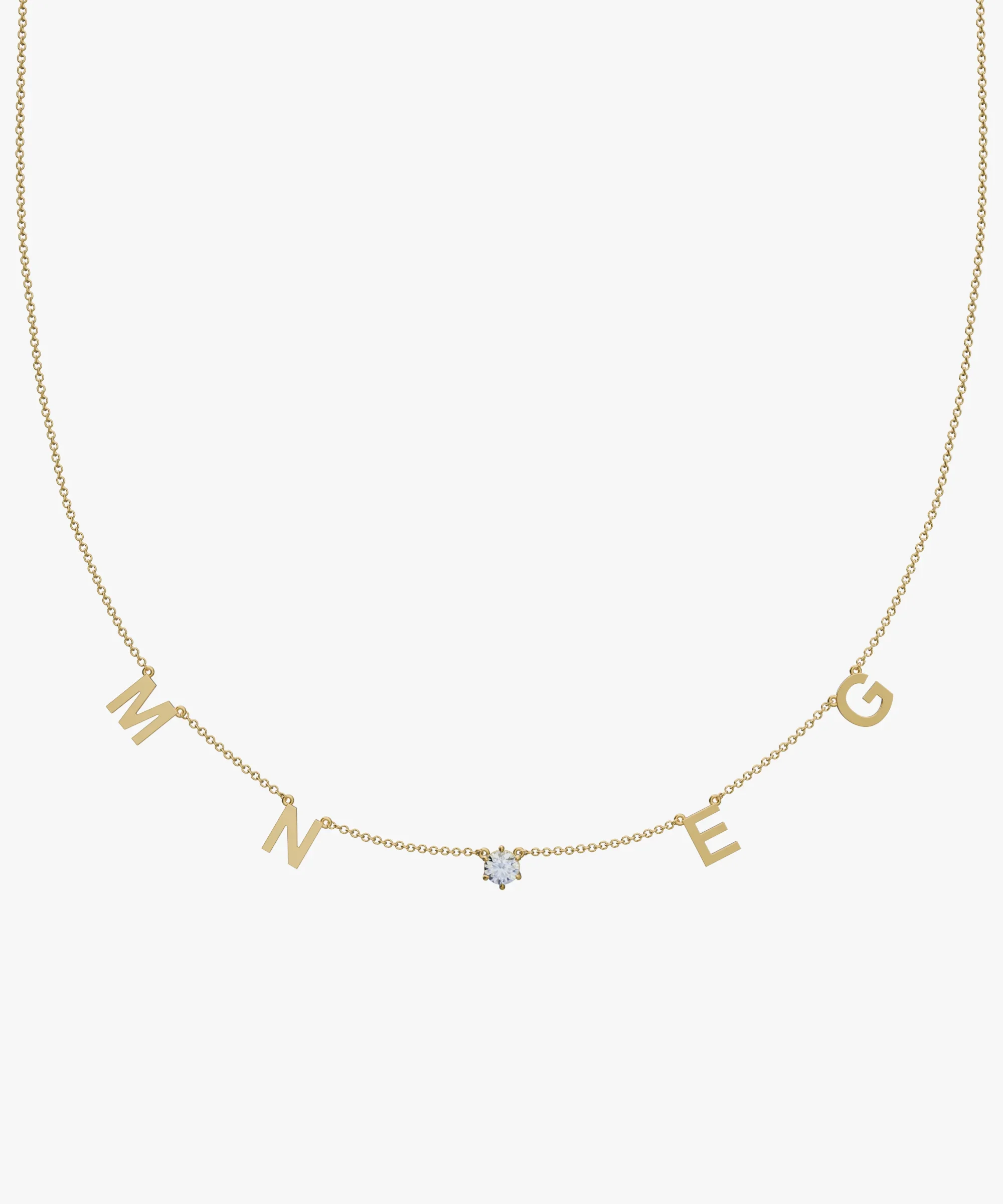 Personalised Charm Necklace