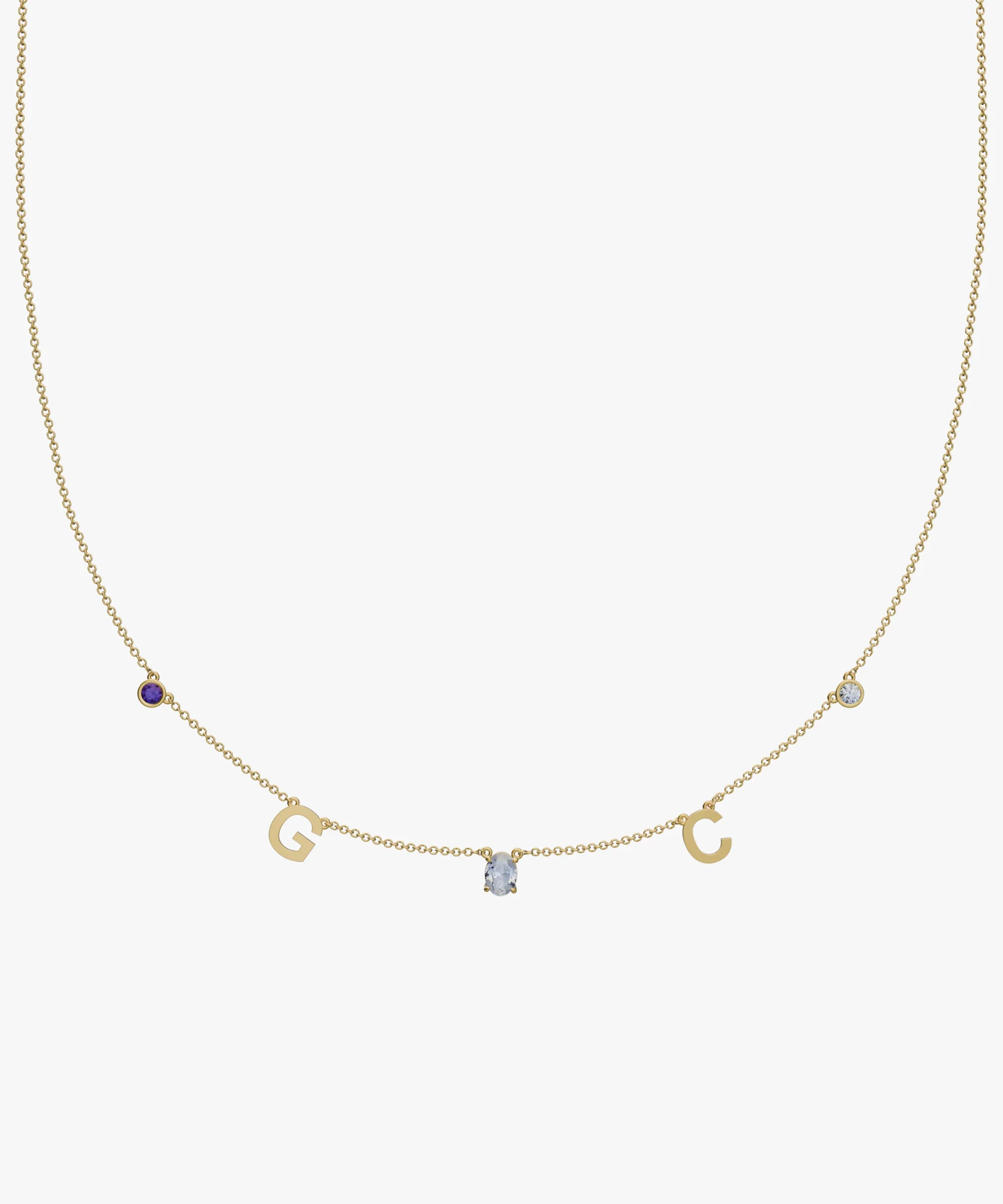 Personalised Charm Necklace