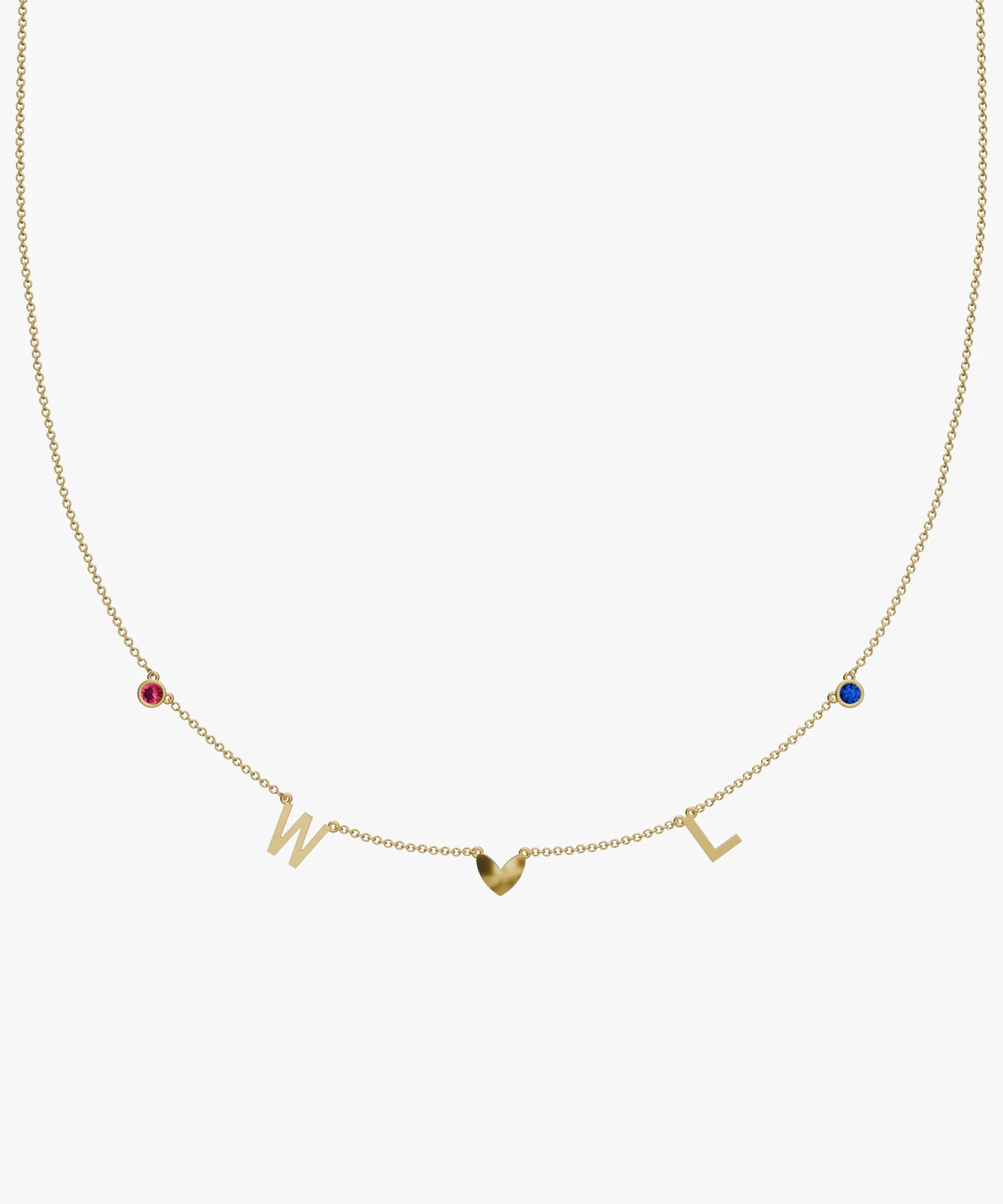 Personalised Charm Necklace