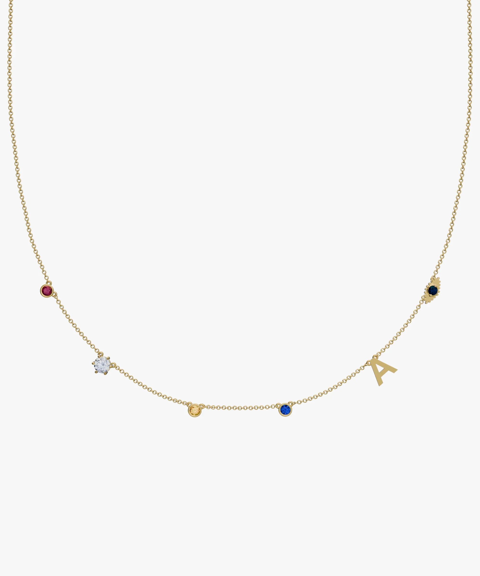 Personalised Charm Necklace