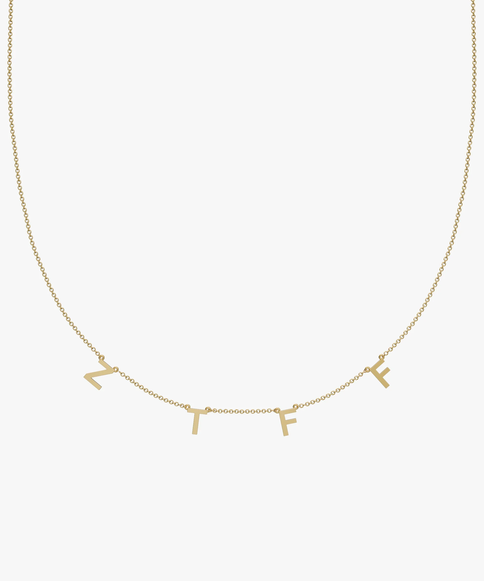 Personalised Charm Necklace