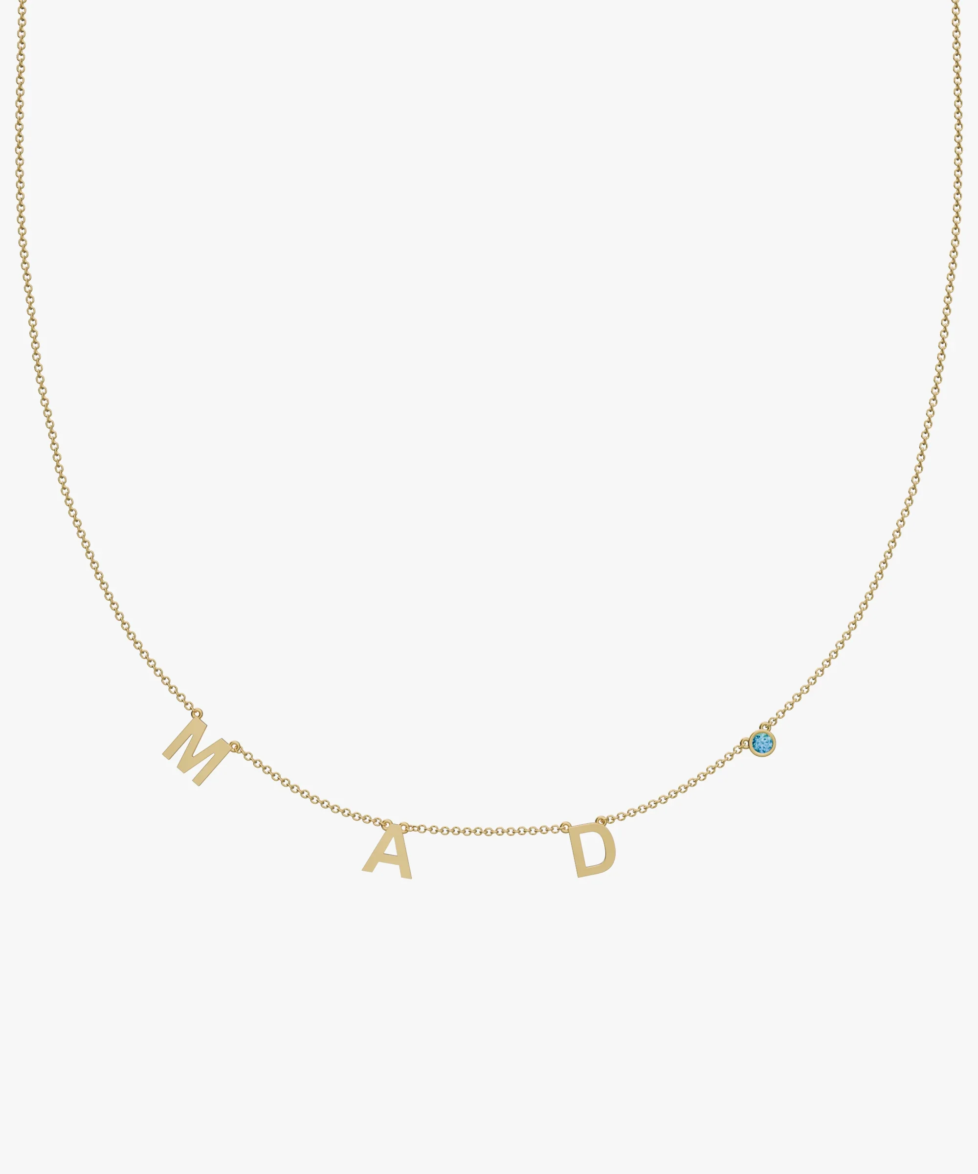 Personalised Charm Necklace