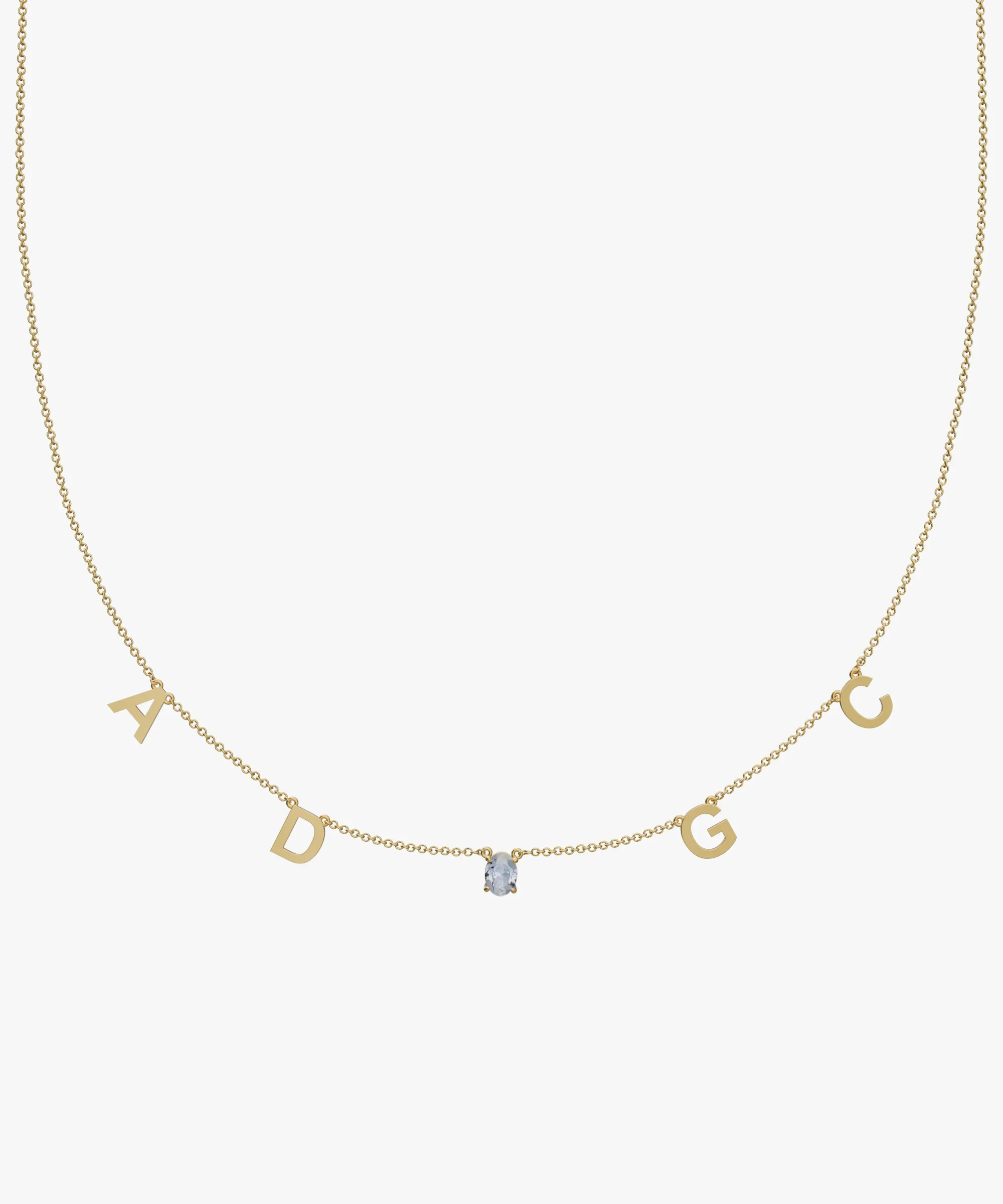 Personalised Charm Necklace