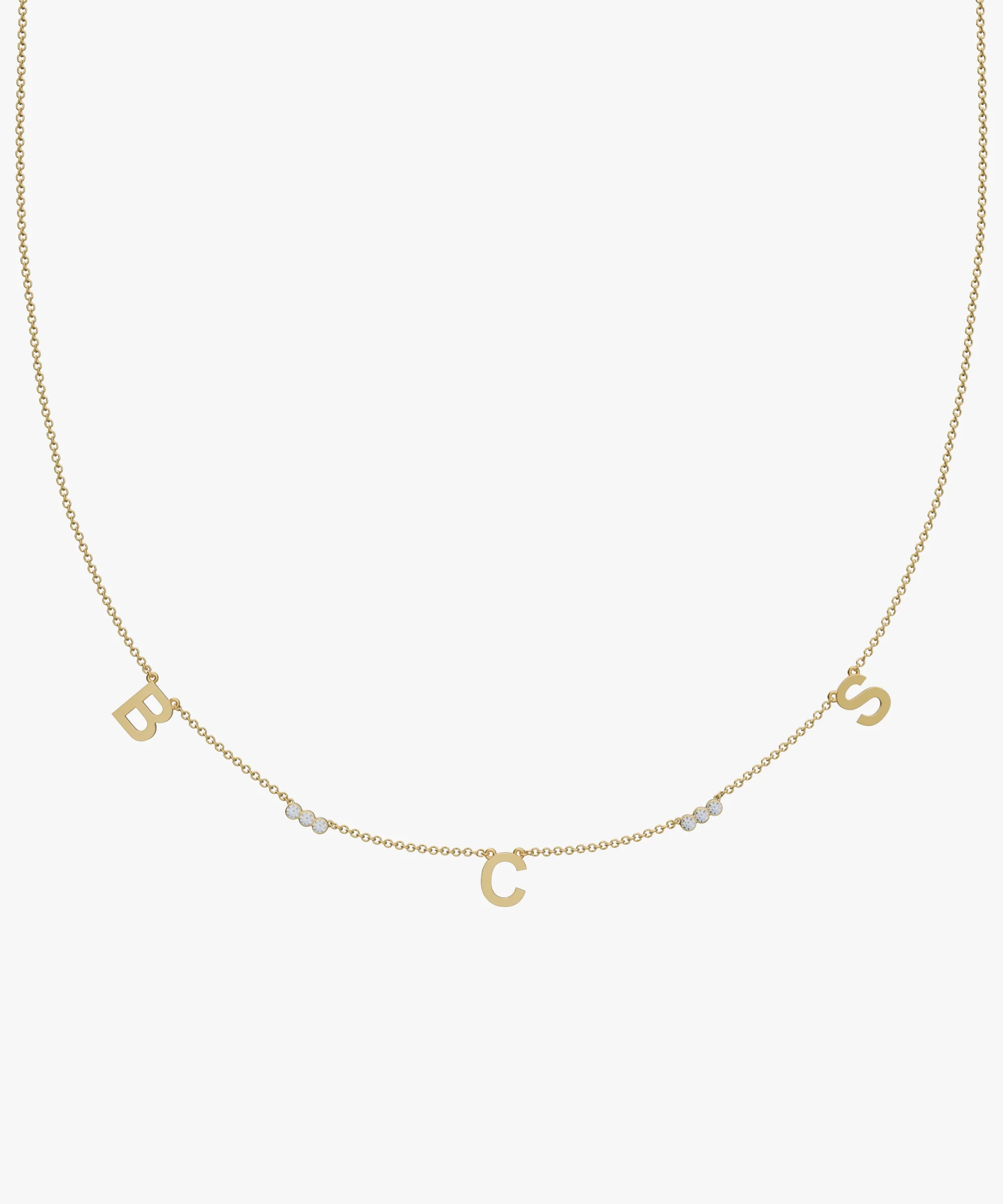 Personalised Charm Necklace