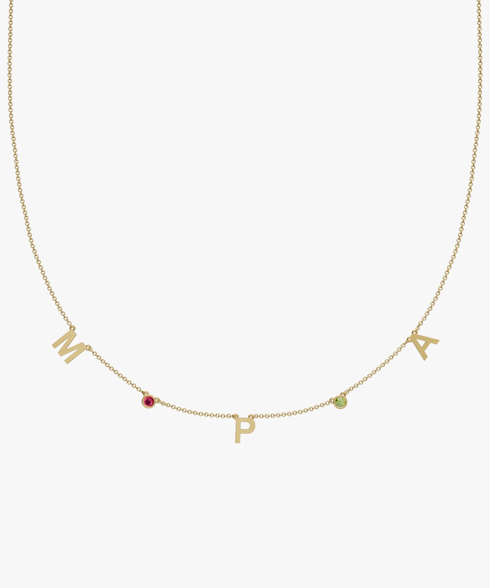 Personalised Charm Necklace
