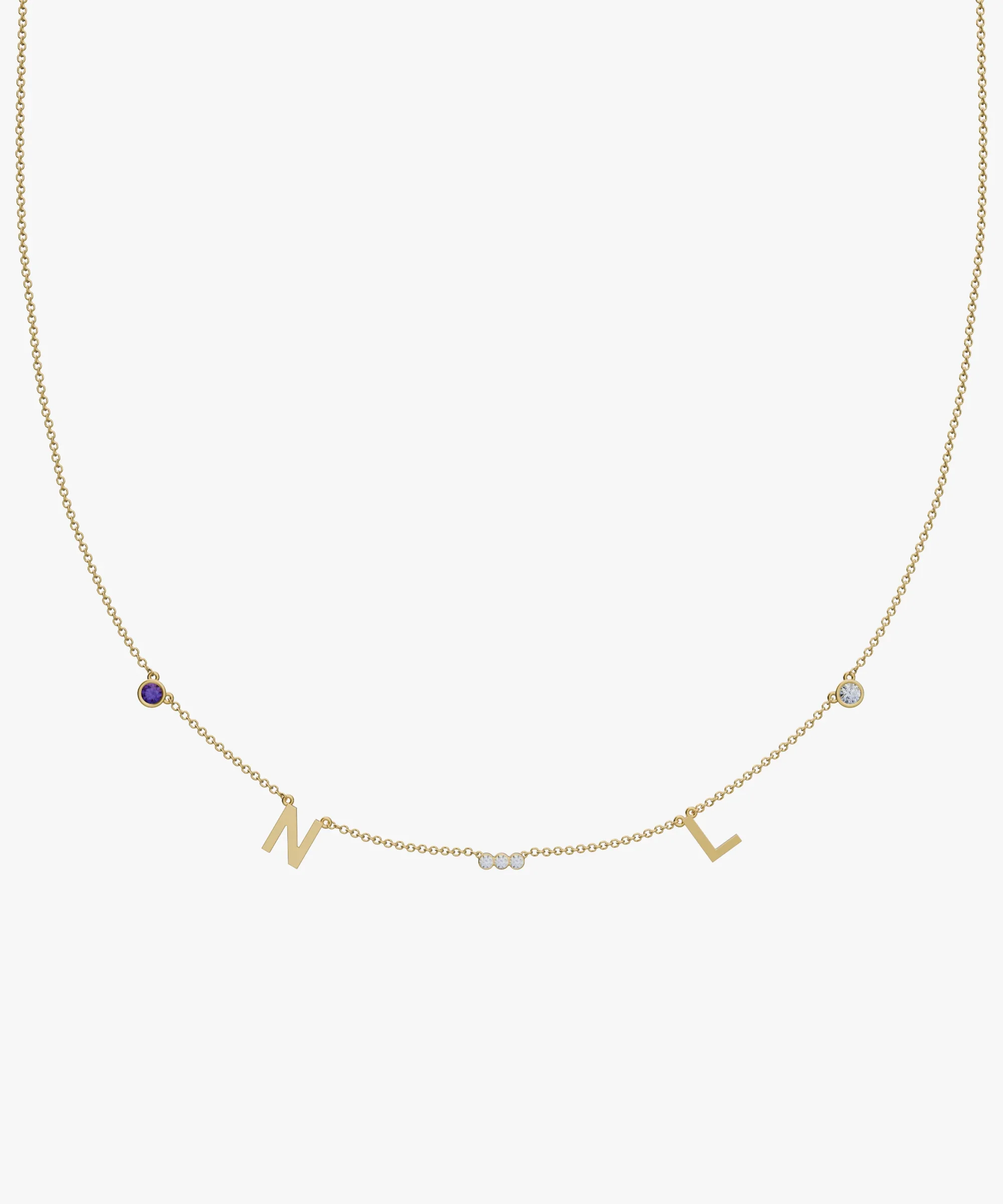 Personalised Charm Necklace