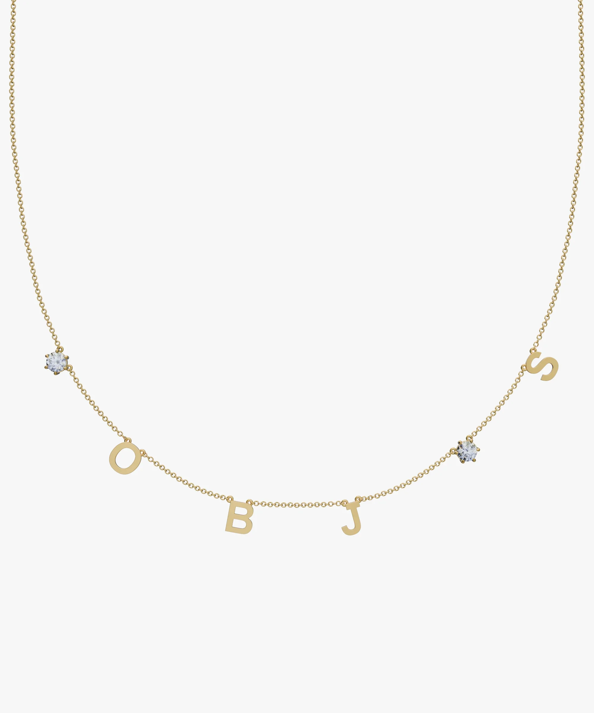 Personalised Charm Necklace