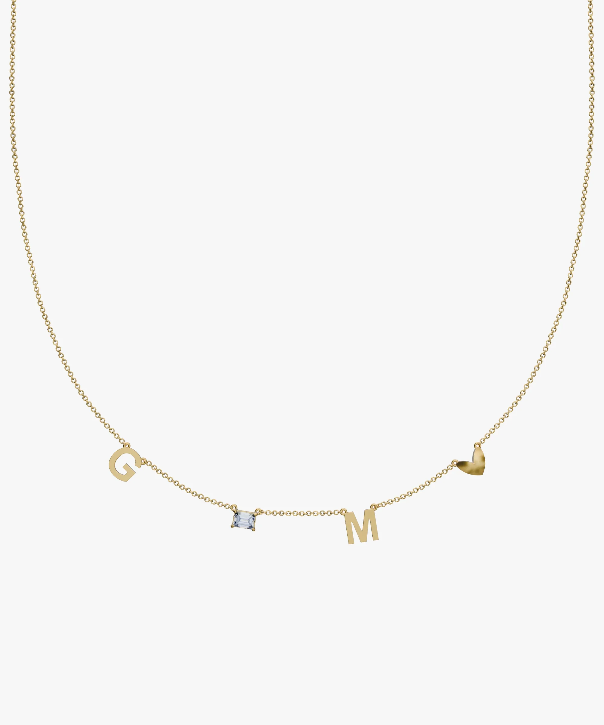 Personalised Charm Necklace