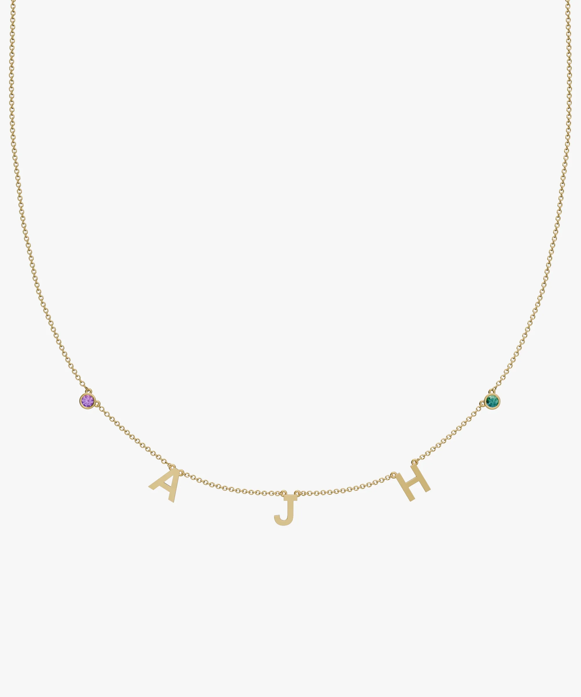 Personalised Charm Necklace