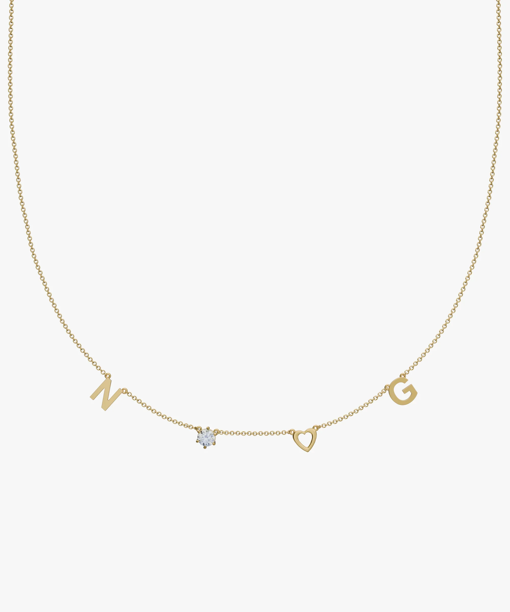 Personalised Charm Necklace