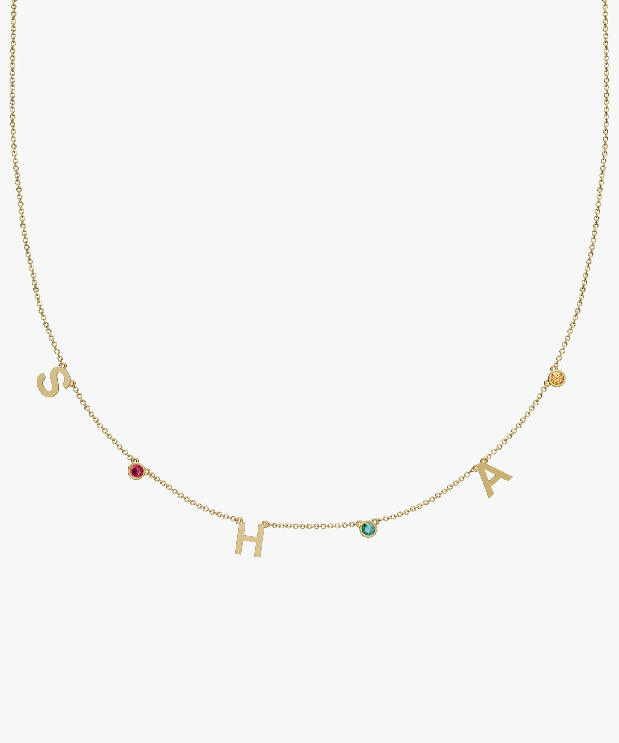 Personalised Charm Necklace