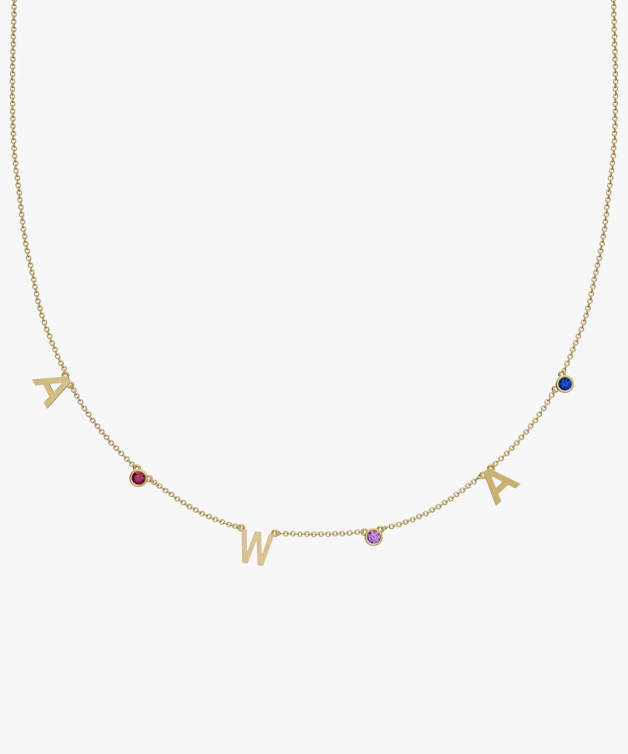 Personalised Charm Necklace