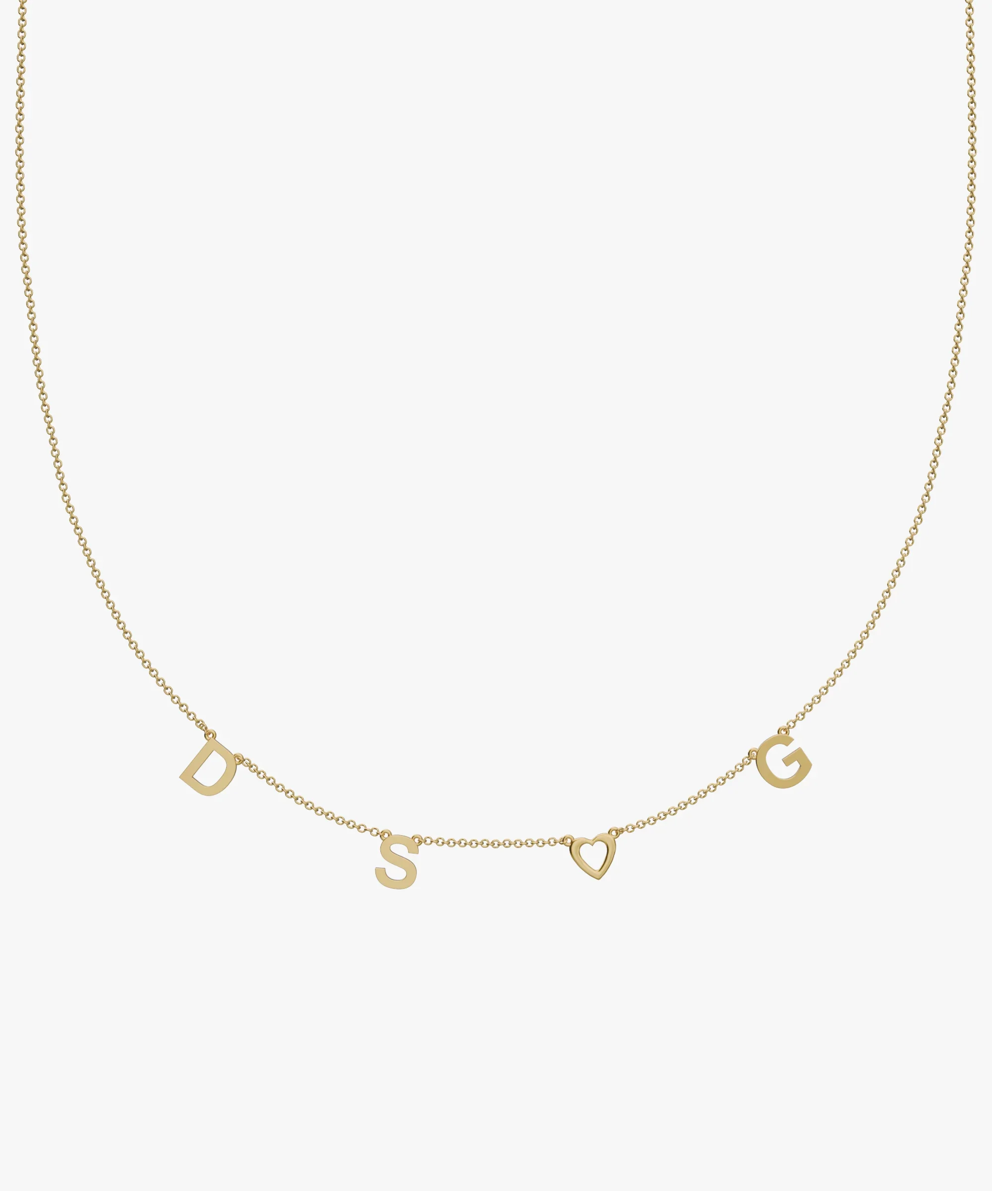 Personalised Charm Necklace