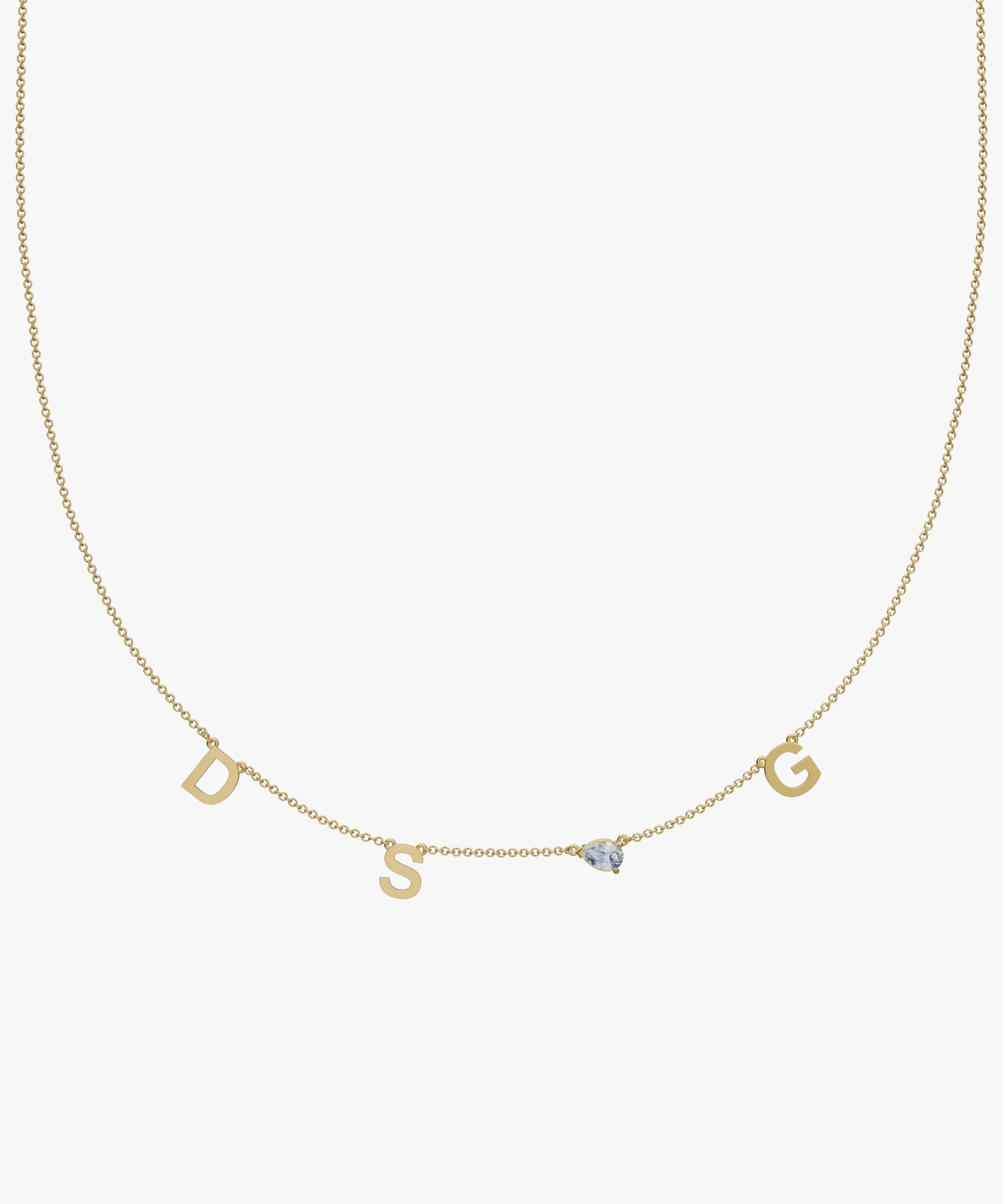 Personalised Charm Necklace