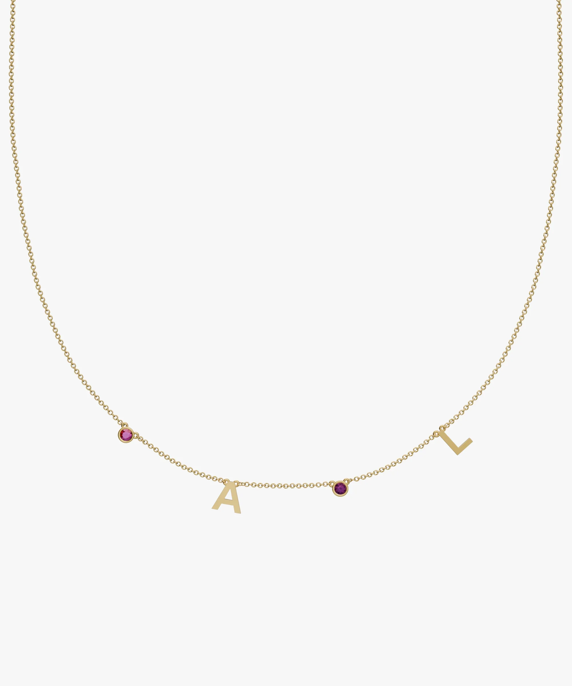 Personalised Charm Necklace