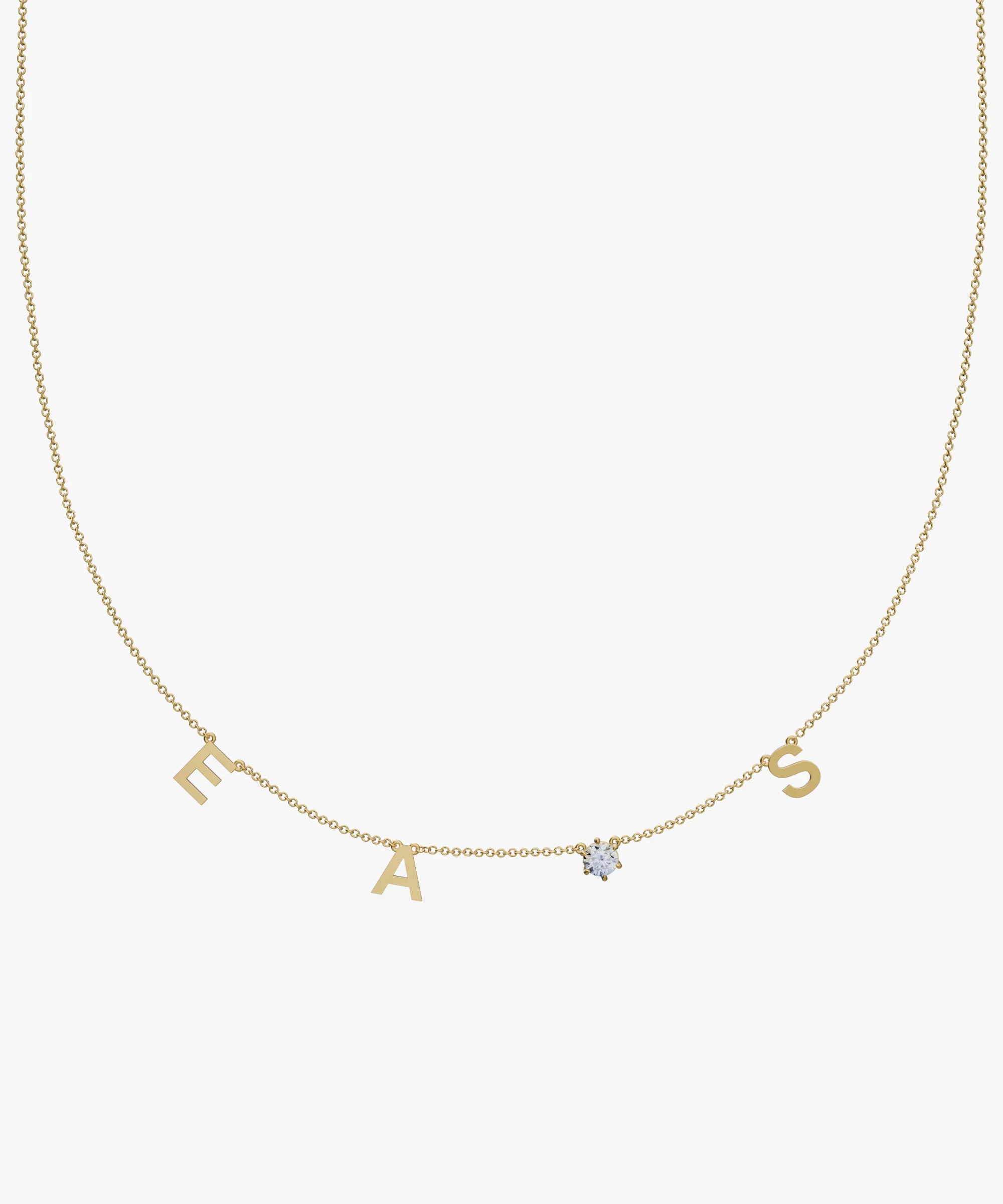 Personalised Charm Necklace
