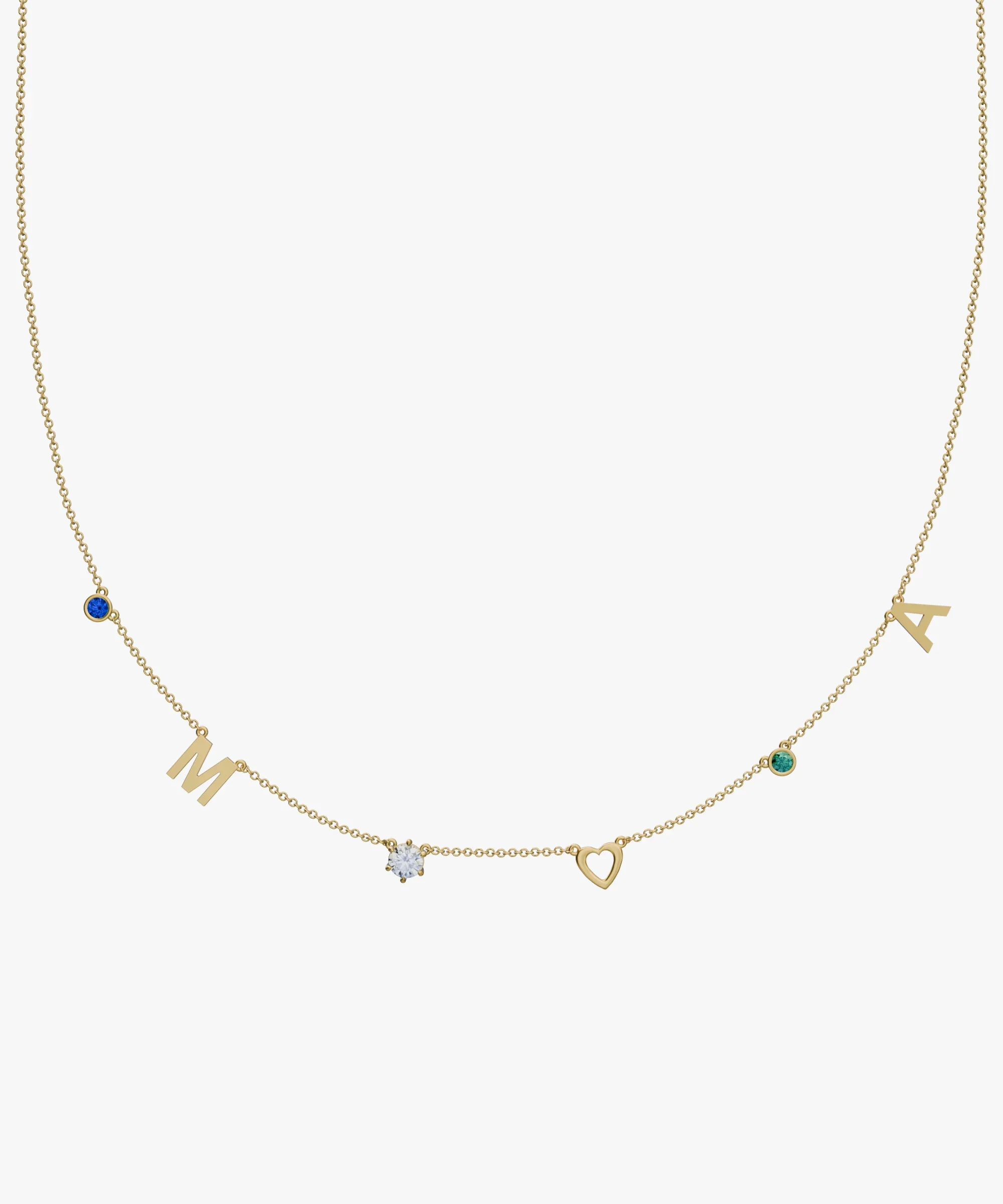 Personalised Charm Necklace