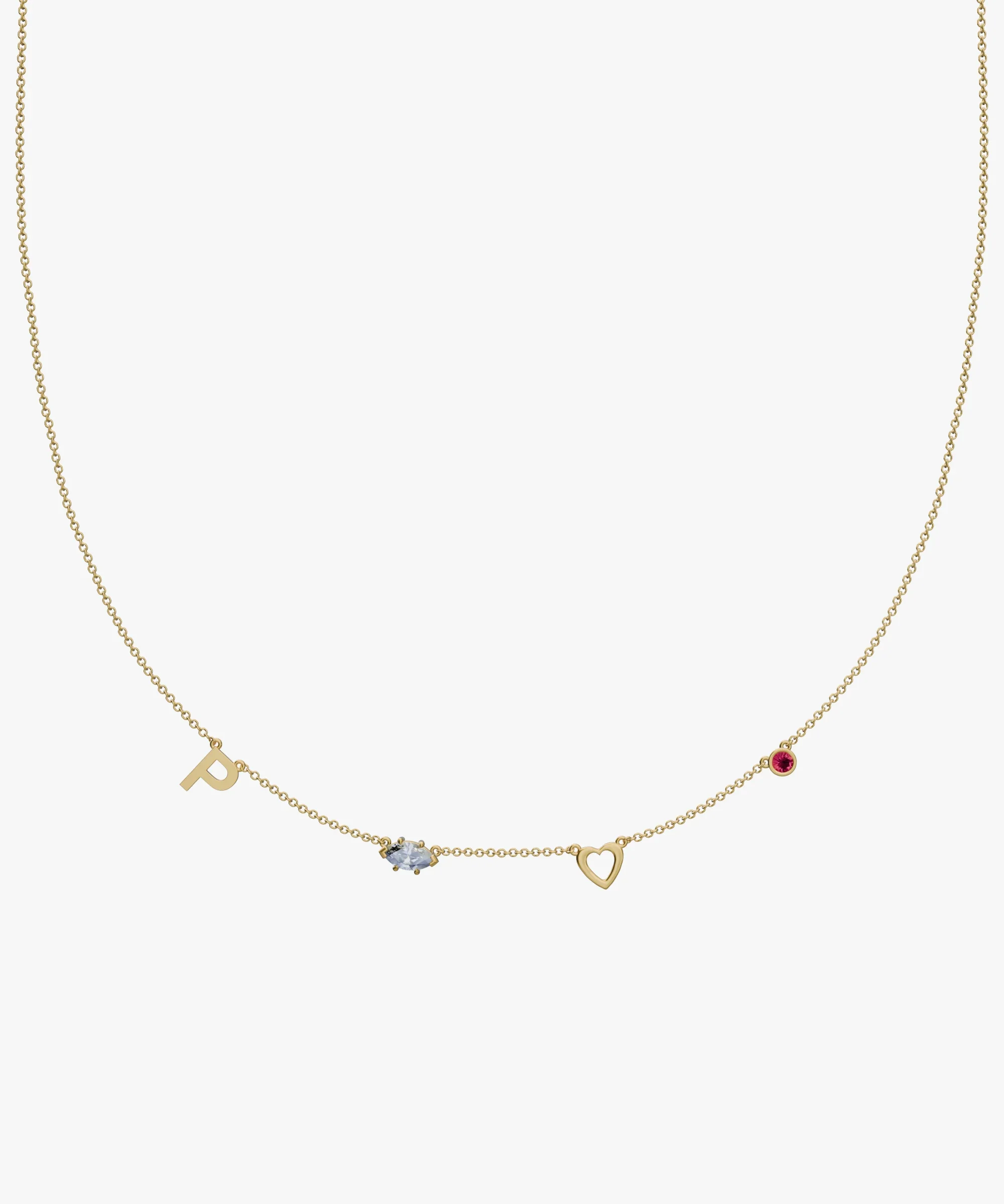 Personalised Charm Necklace