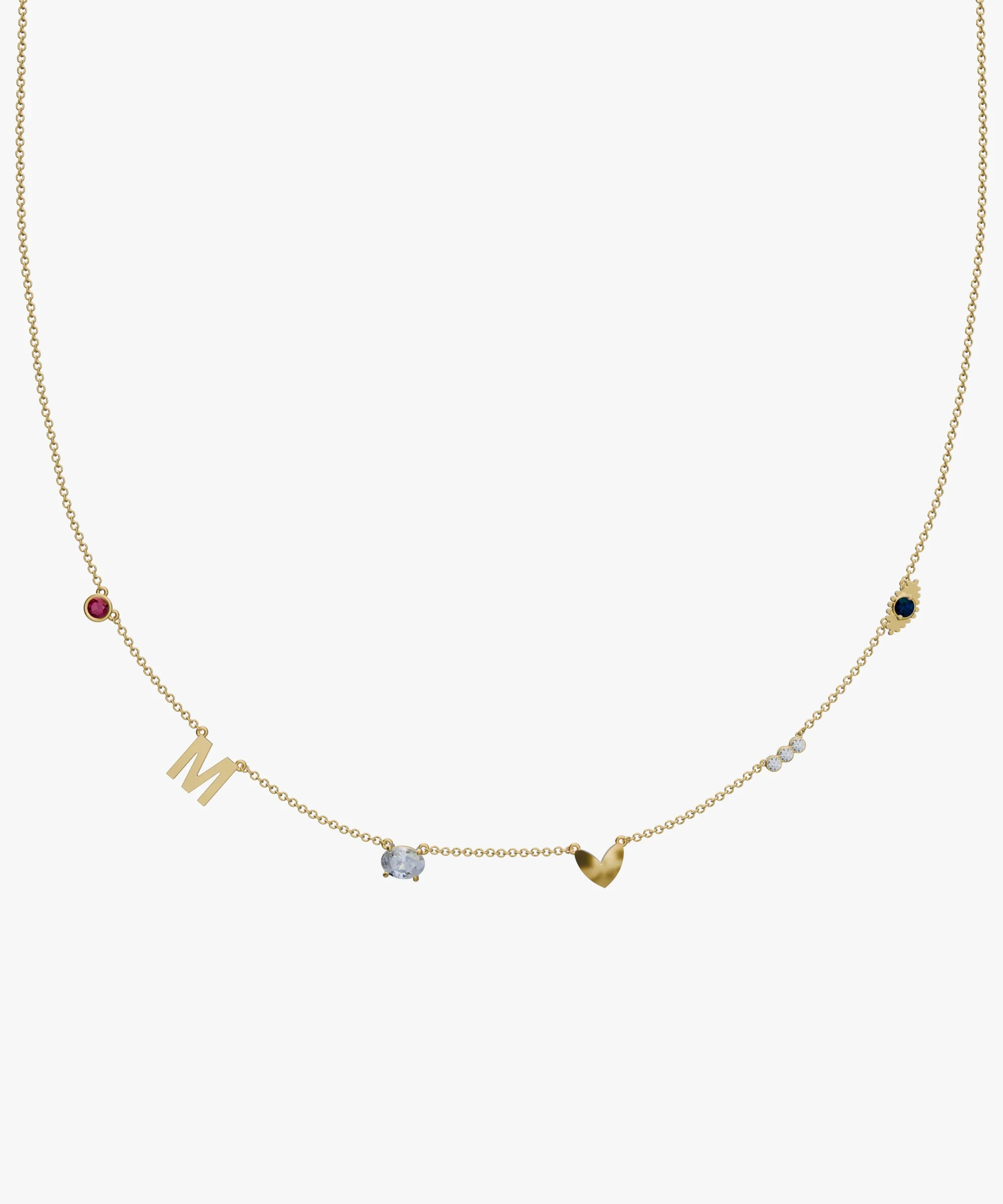 Personalised Charm Necklace