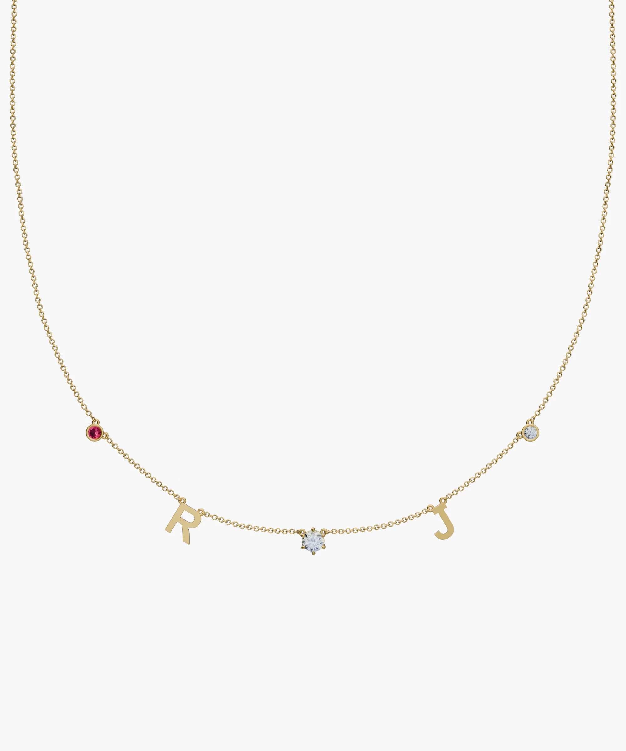 Personalised Charm Necklace
